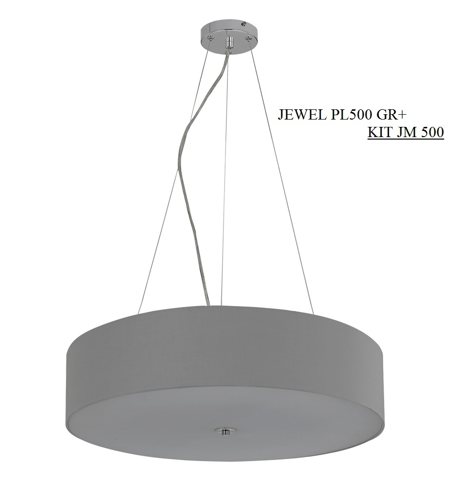 Картинка Светильник потолочный Crystal Lux JEWEL PL500 GR Crystal Lux 2111/106