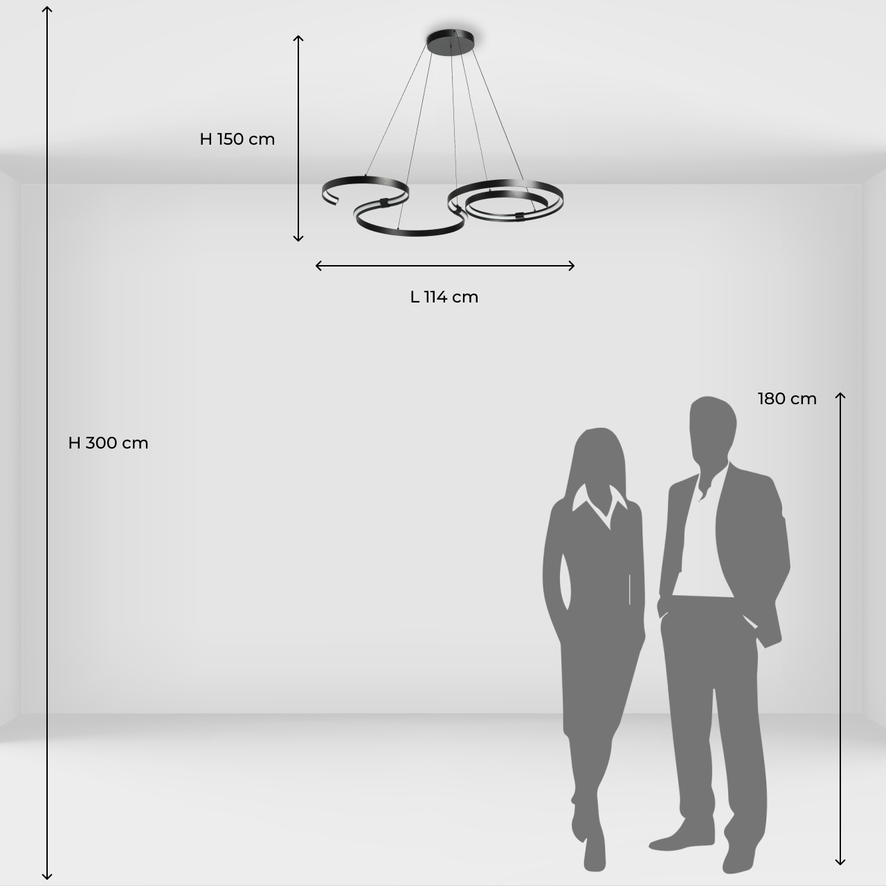 Картинка Люстра RegenBogen Риббон 718010601