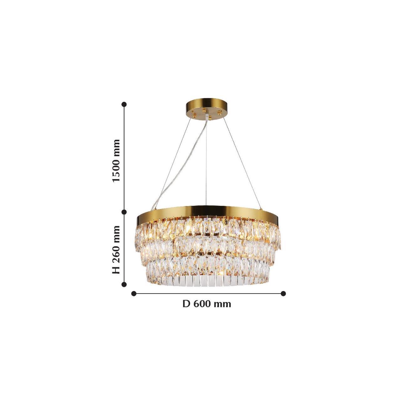 Картинка Подвесная люстра Favourite Magnitudo 2206-12P