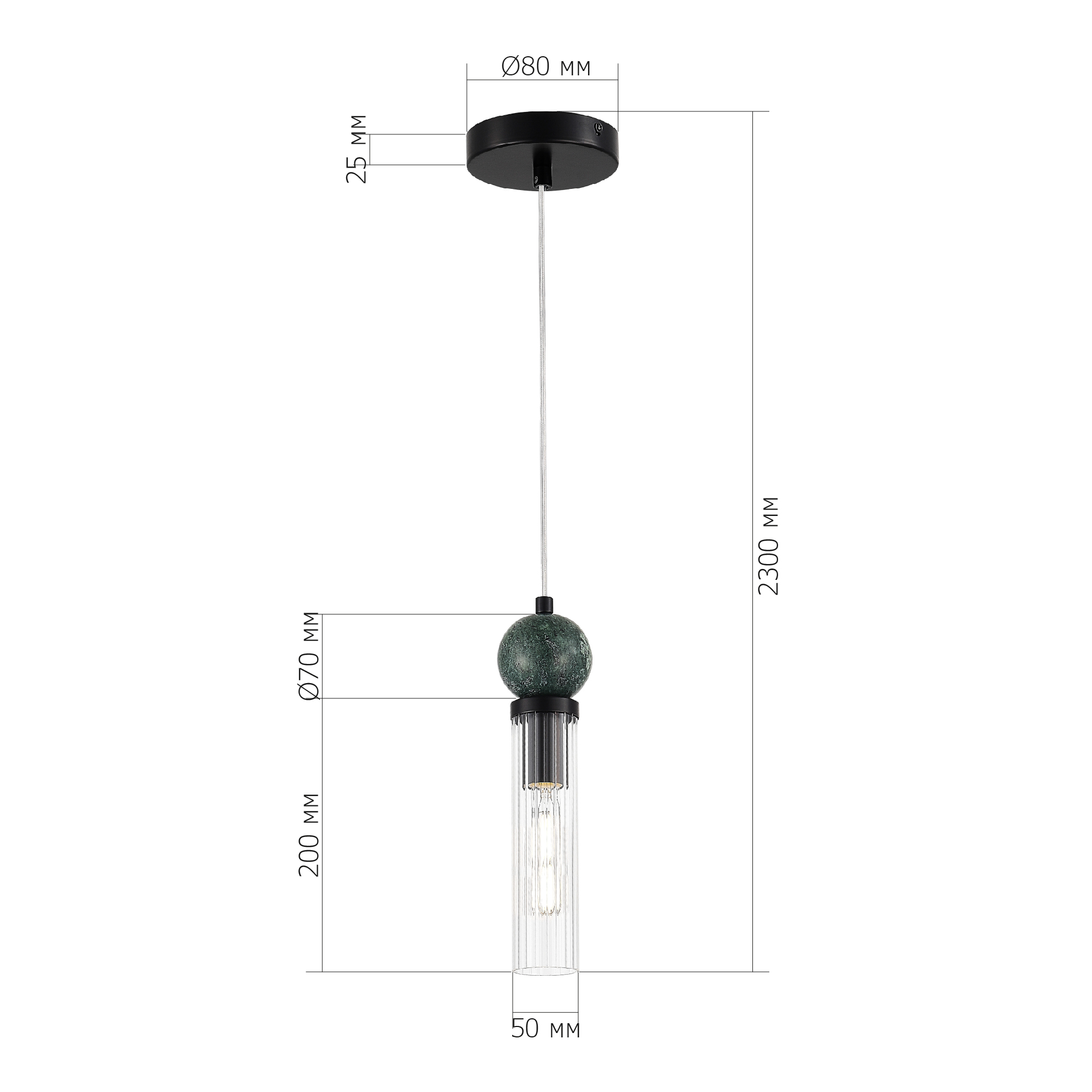 Картинка SL1244.403.01 Светильник подвесной ST-Luce MEDEA