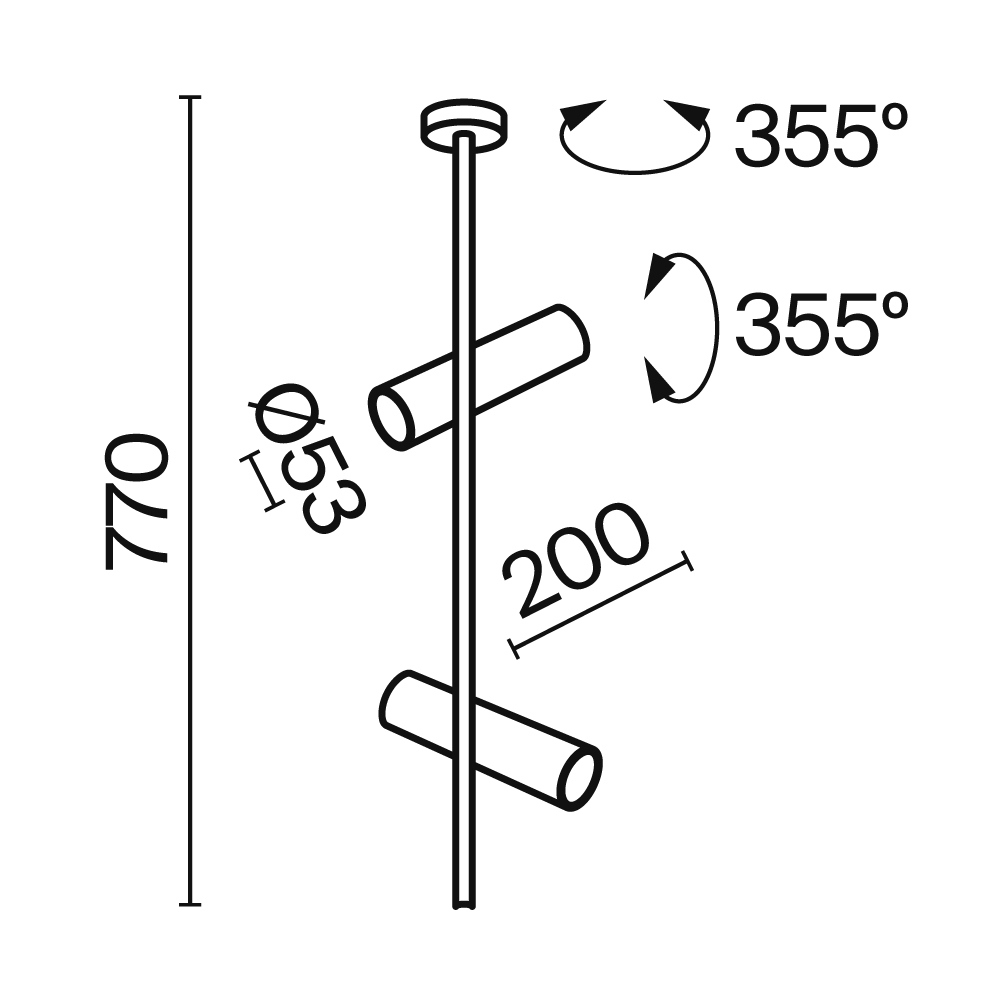 Картинка Потолочный светильник Maytoni Elti C021CL-02W