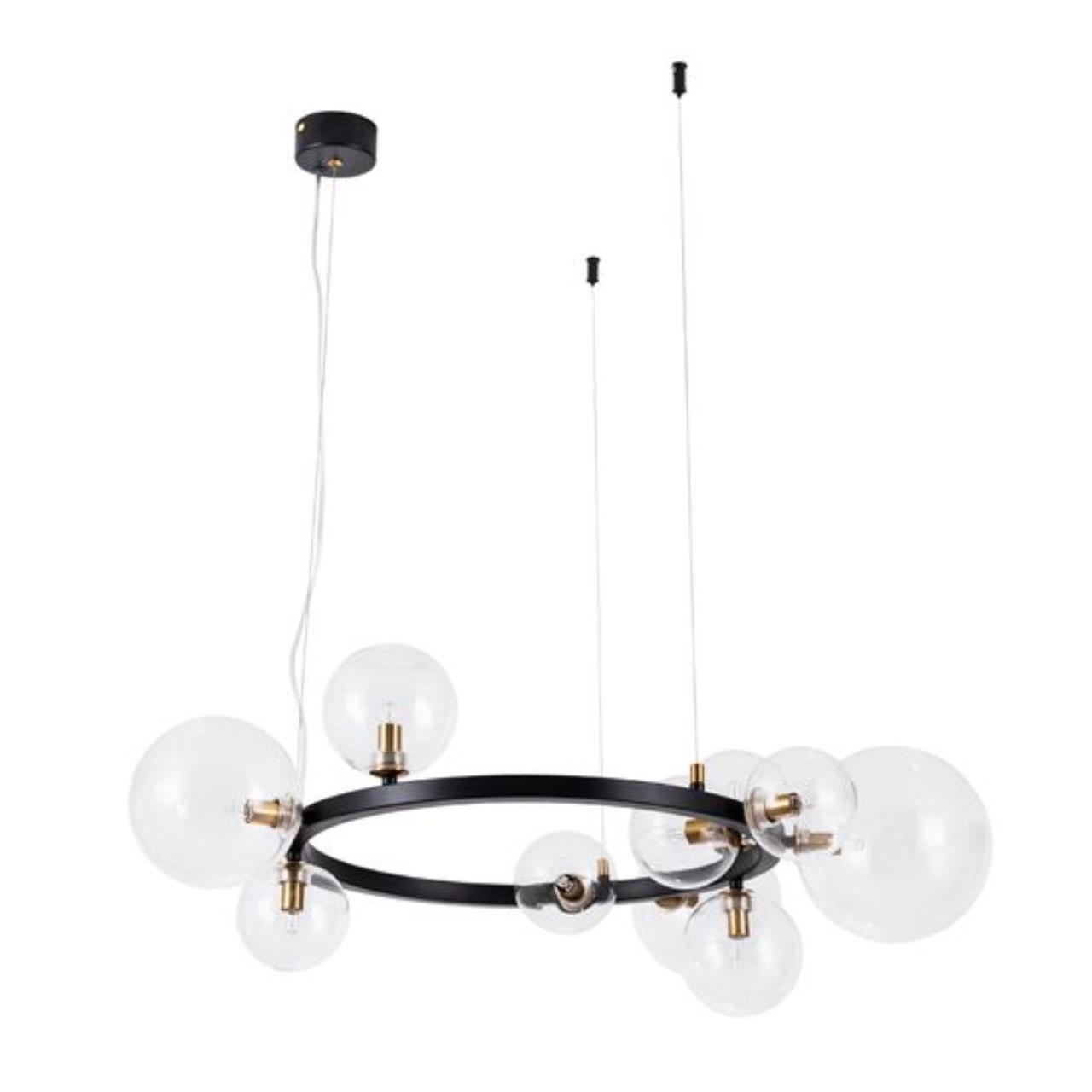 Картинка Светильник подвесной Arte Lamp Vincent A7790SP-10BK