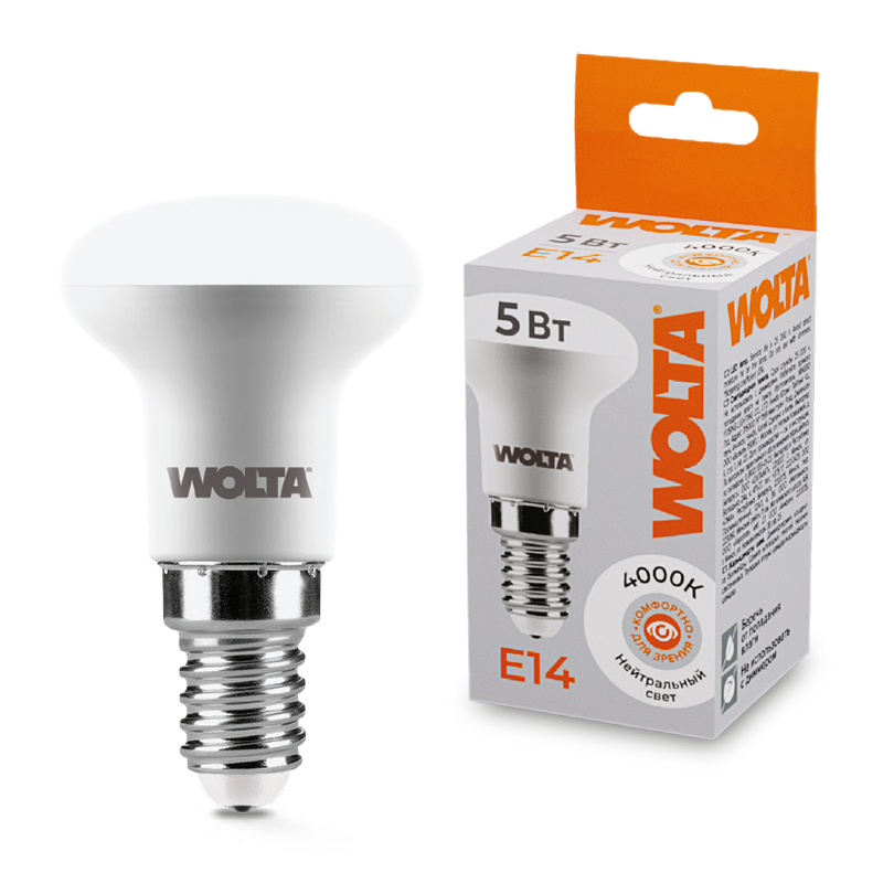 Лампа LED WOLTA 25S39R5E14 4000K купить в Алматы svet.kz