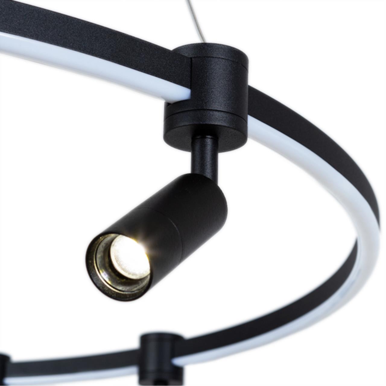 Картинка Подвесной светильник Arte Lamp RING A2186SP-1BK