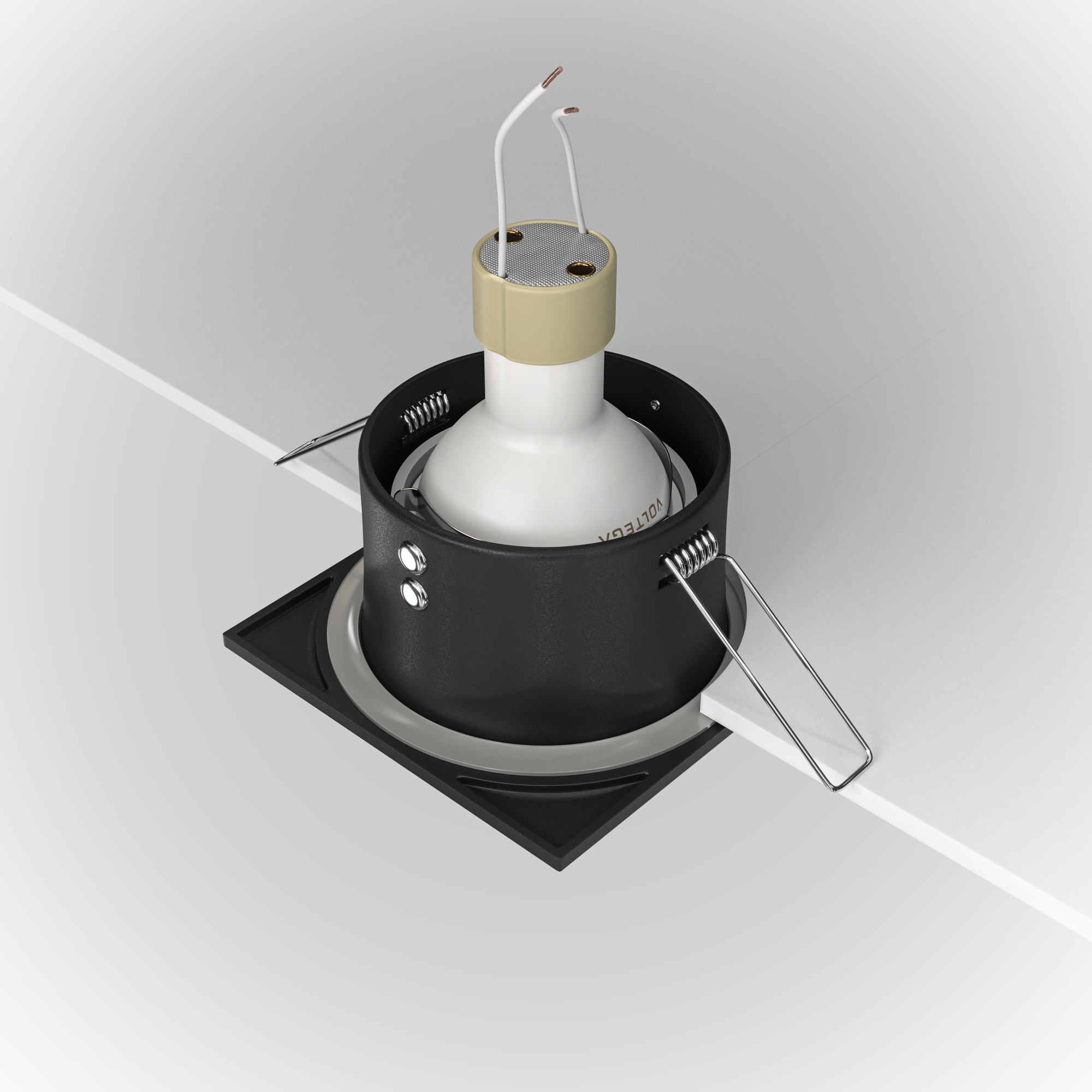 Картинка Встраиваемый светильник Maytoni Zoom DL033-2-01B