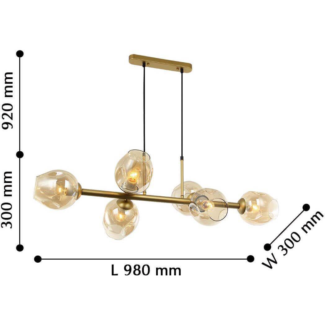 Картинка Потолочный светильник Favourite Traube 2362-6P