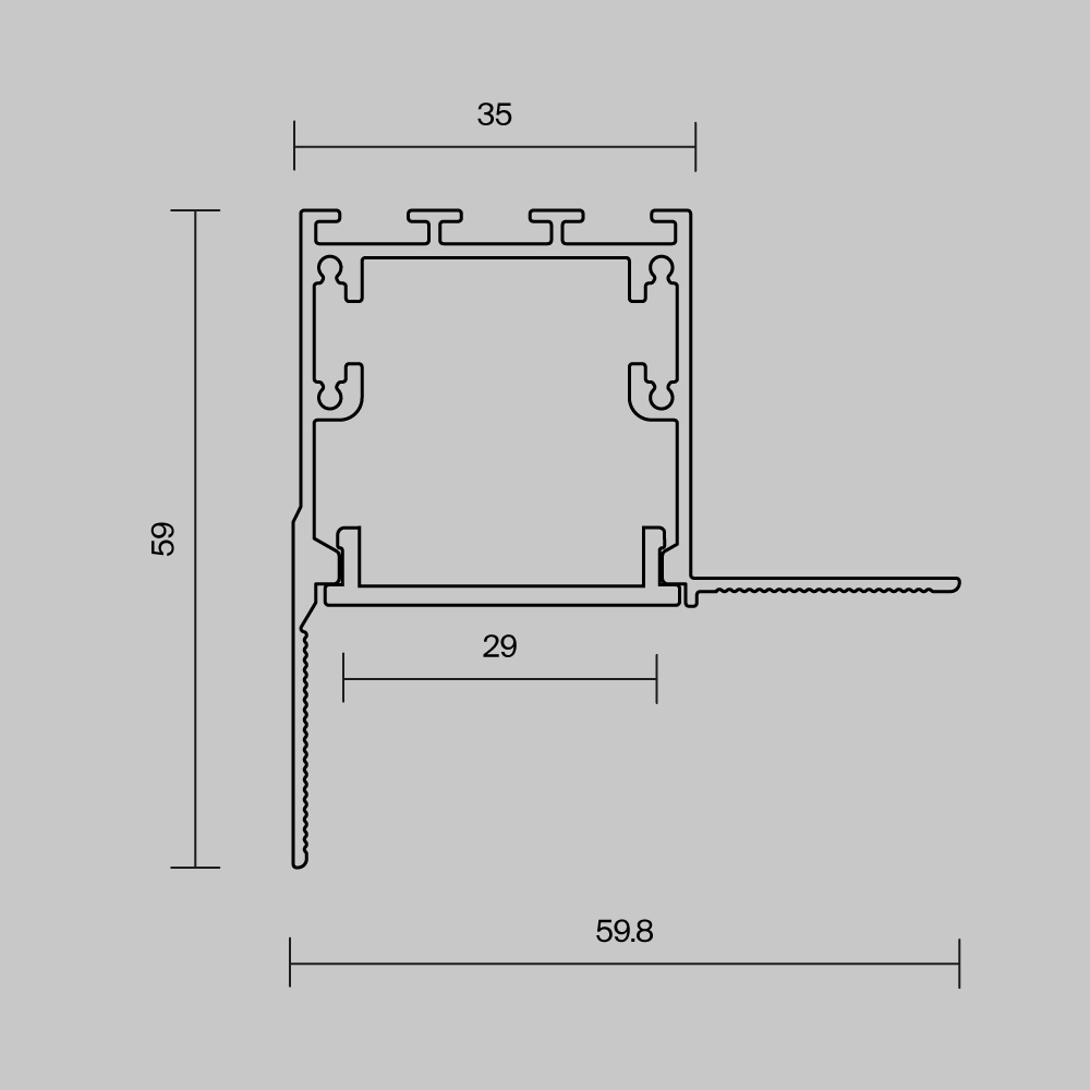 Картинка Профиль Led Strip 636014