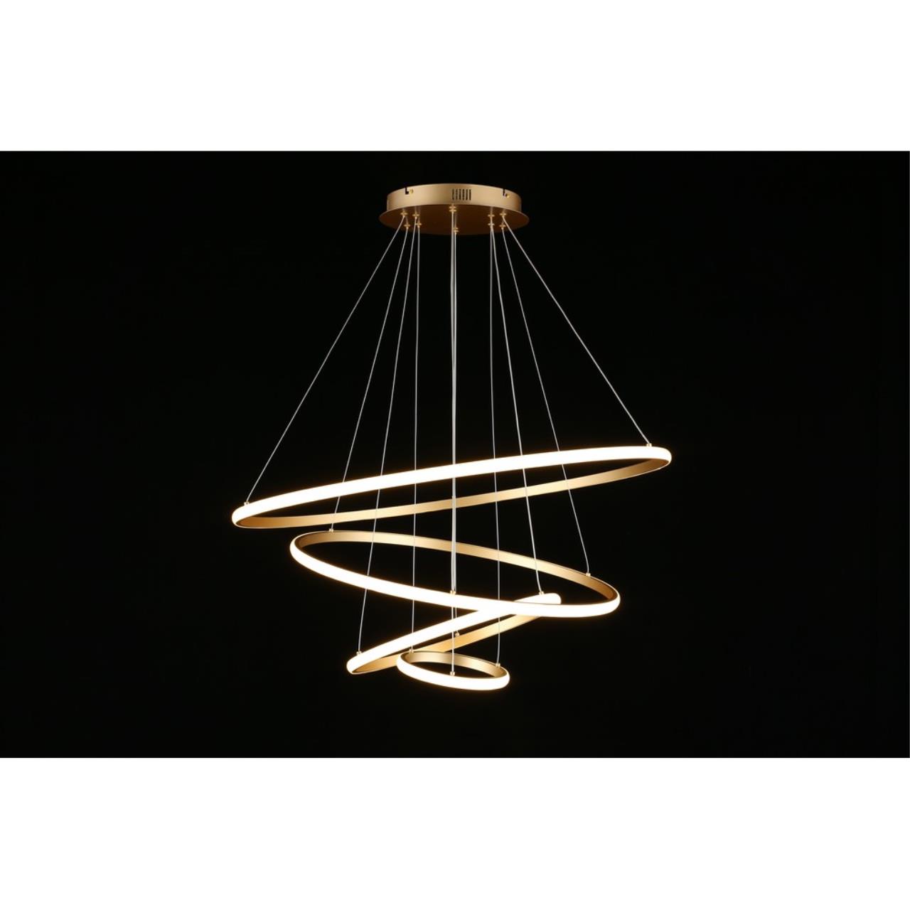 Картинка Подвесная светодиодная люстра Aployt Janina APL.018.13.100