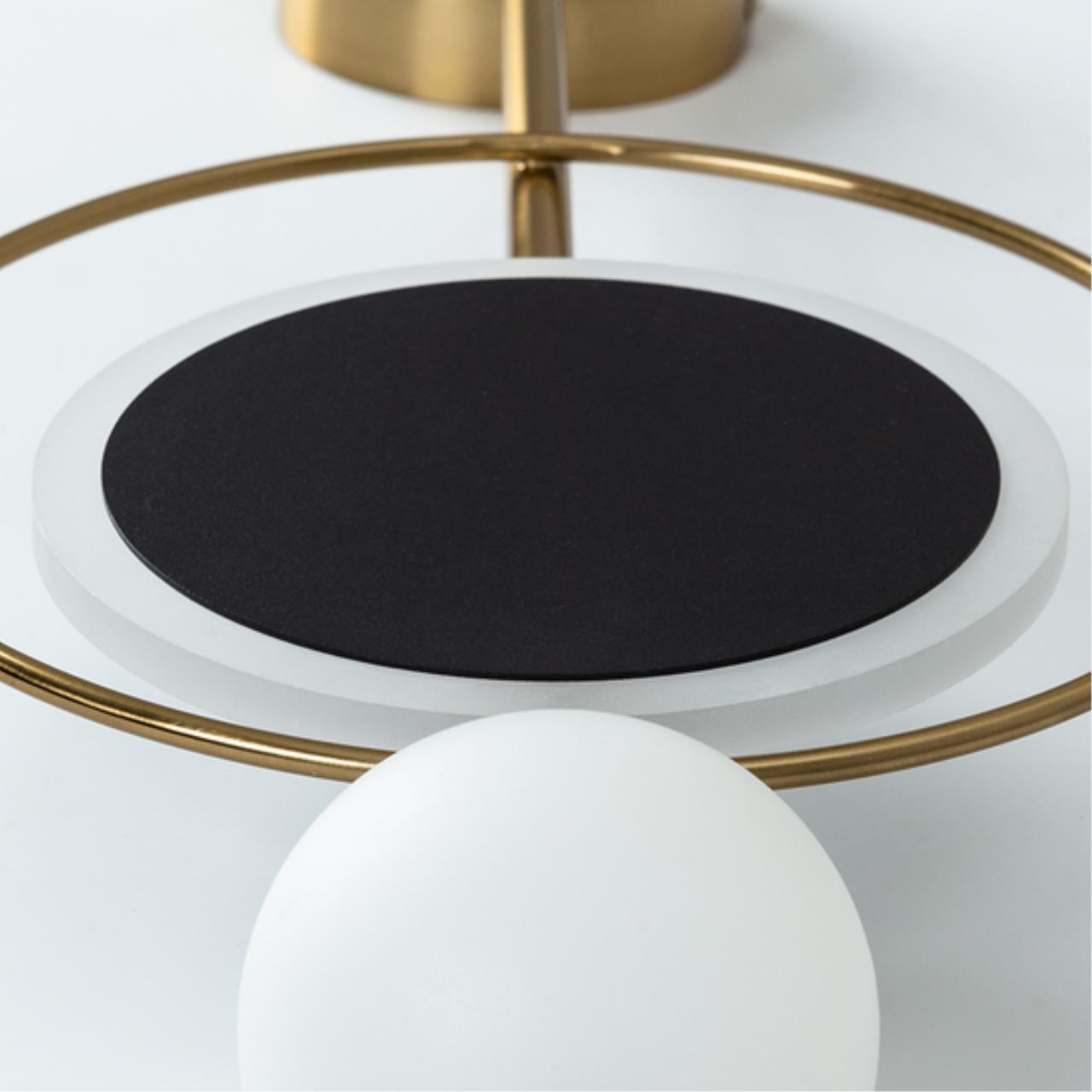 Картинка Настенный светильник Arte Lamp POLARIS A2604AP-7BK