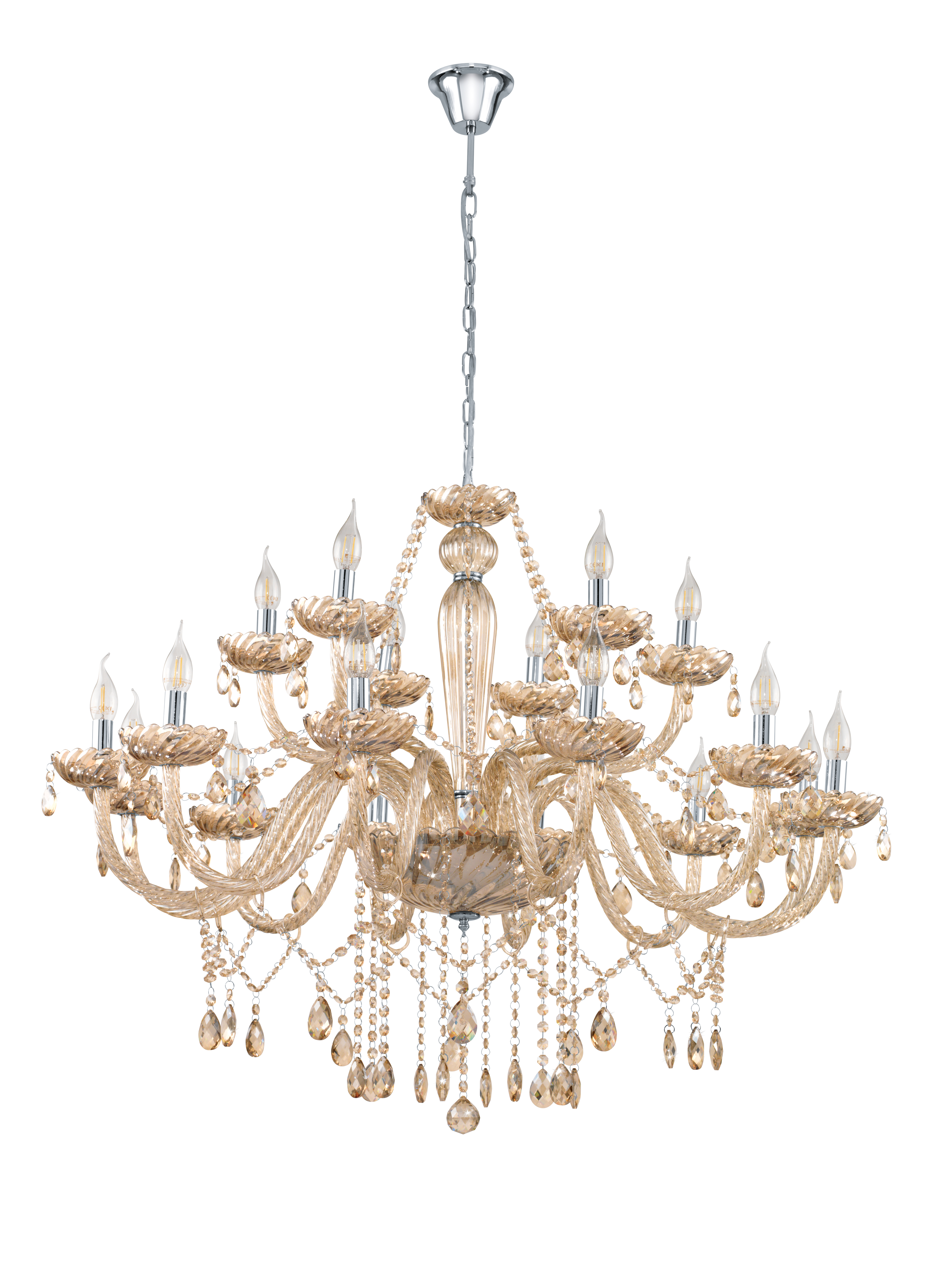 Картинка Подвесная люстра Eglo Basilano 39095