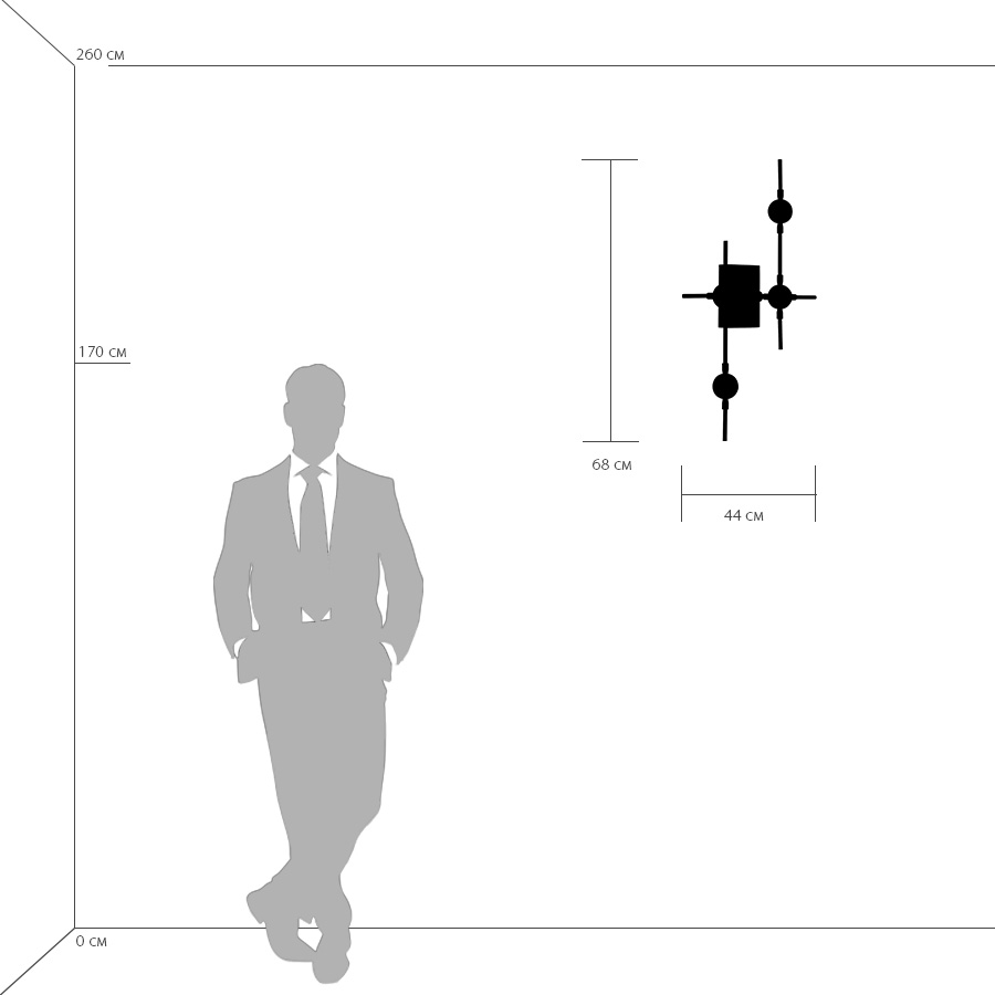 Картинка Настенный светодиодный светильник Lightstar Bergamo 745647