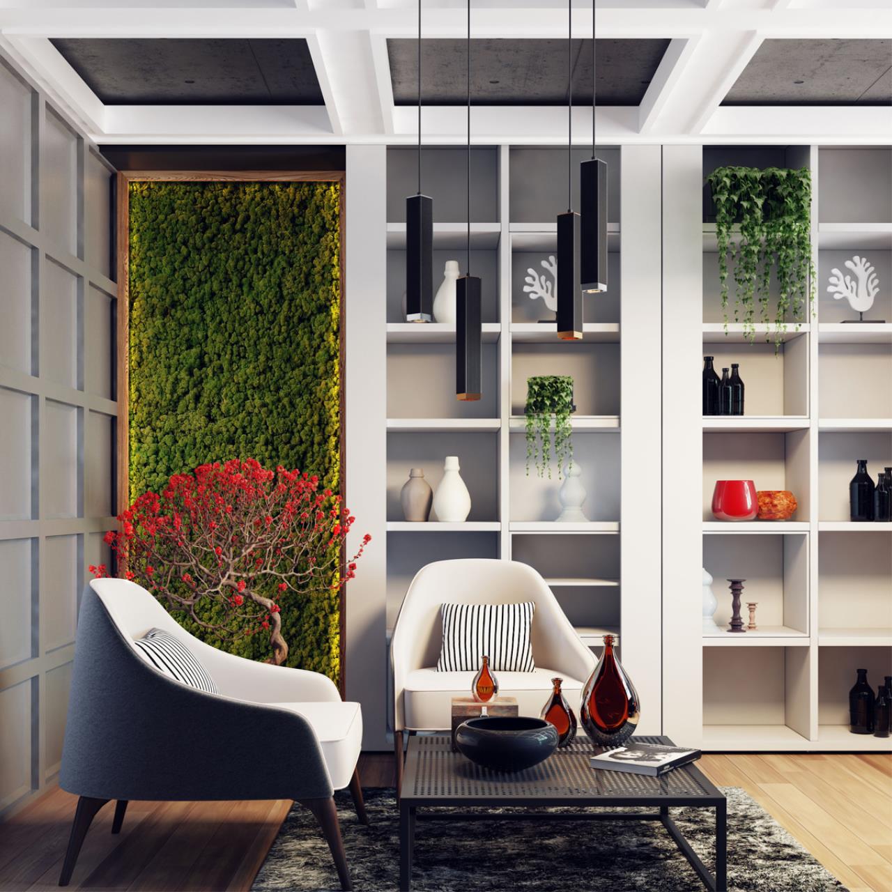 Картинка Подвесной светильник Odeon Light Cubi 4790/5L