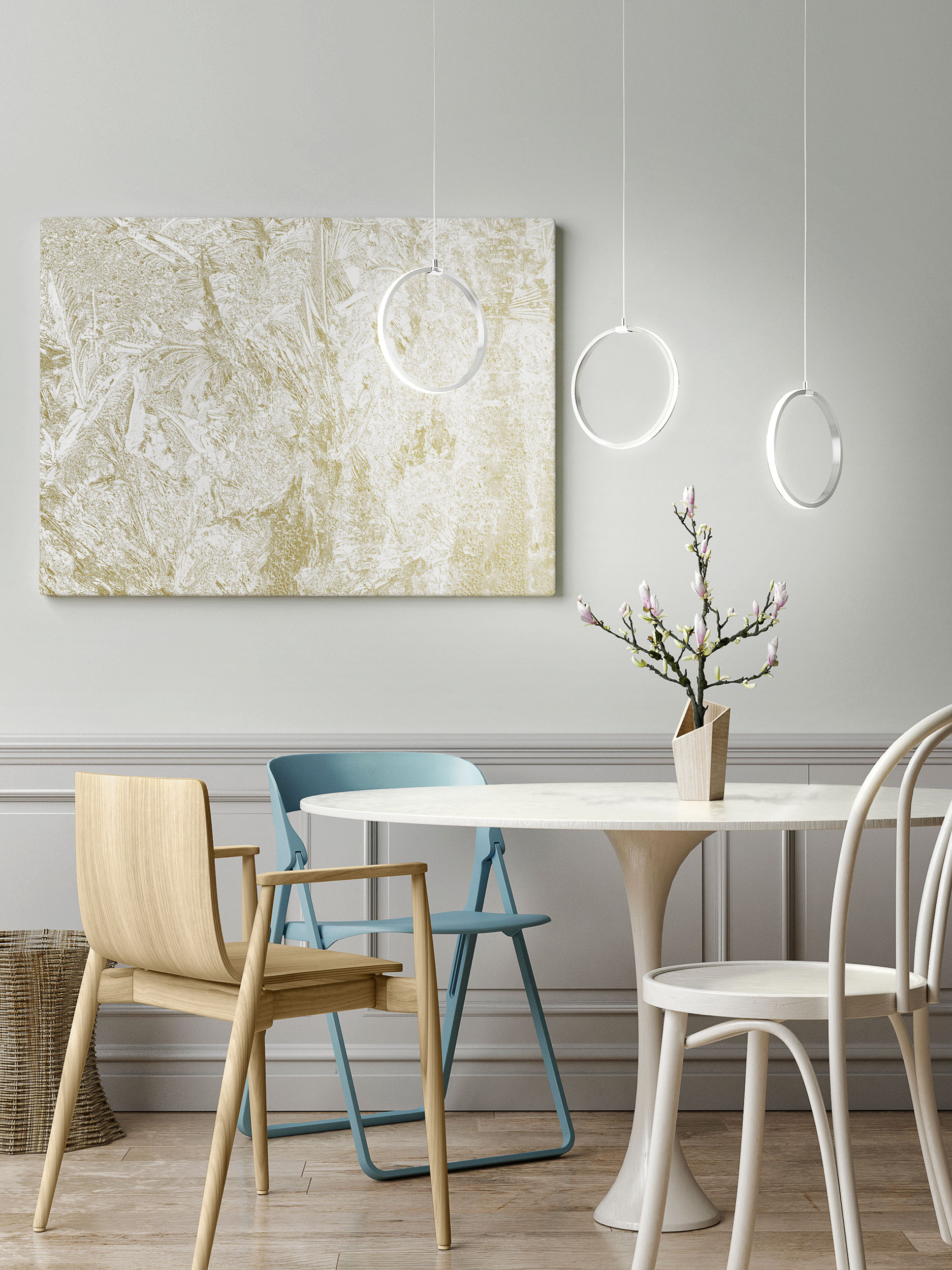 Картинка Подвесной светодиодный светильник Eglo Tamasera 96817