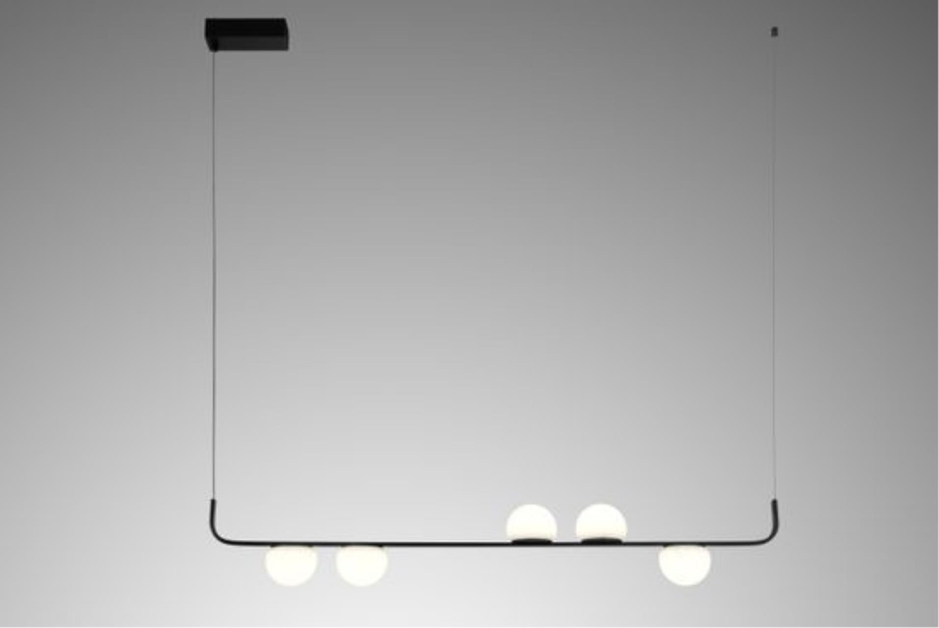 Картинка Подвесной светильник Arte Lamp POPLAR A2174SP-5BK