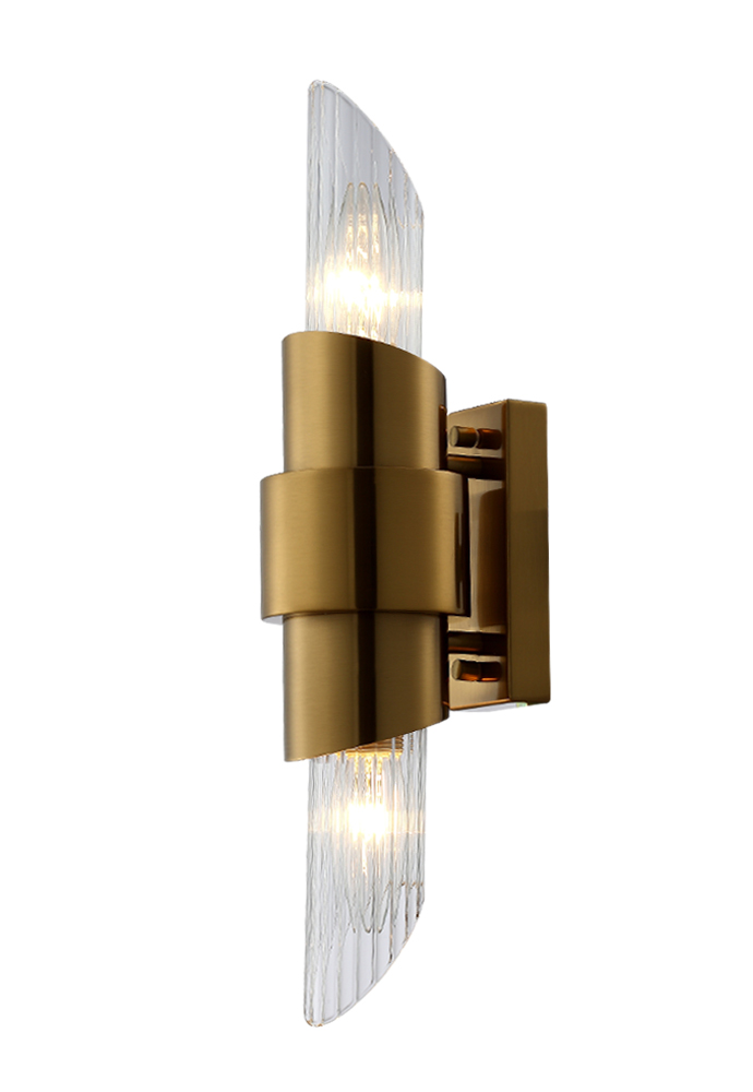 Картинка Бра Crystal Lux JUSTO AP2 BRASS Crystal Lux 2132/402