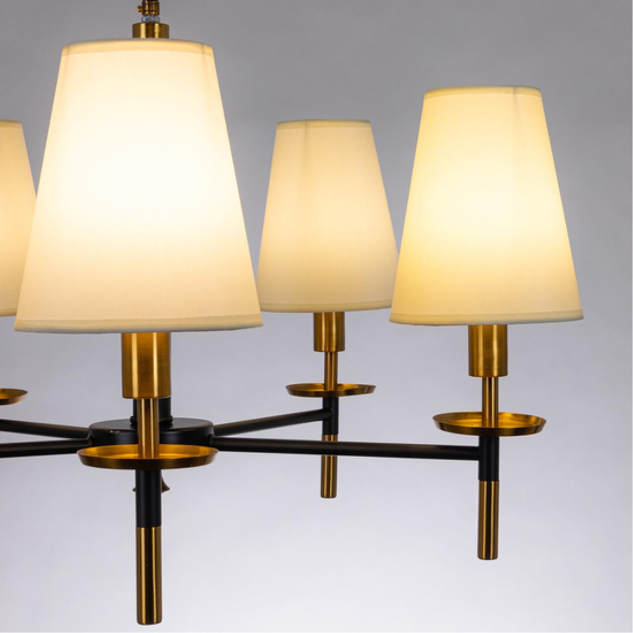 Картинка Подвесная люстра Arte Lamp RICCARDO A4075LM-5BK