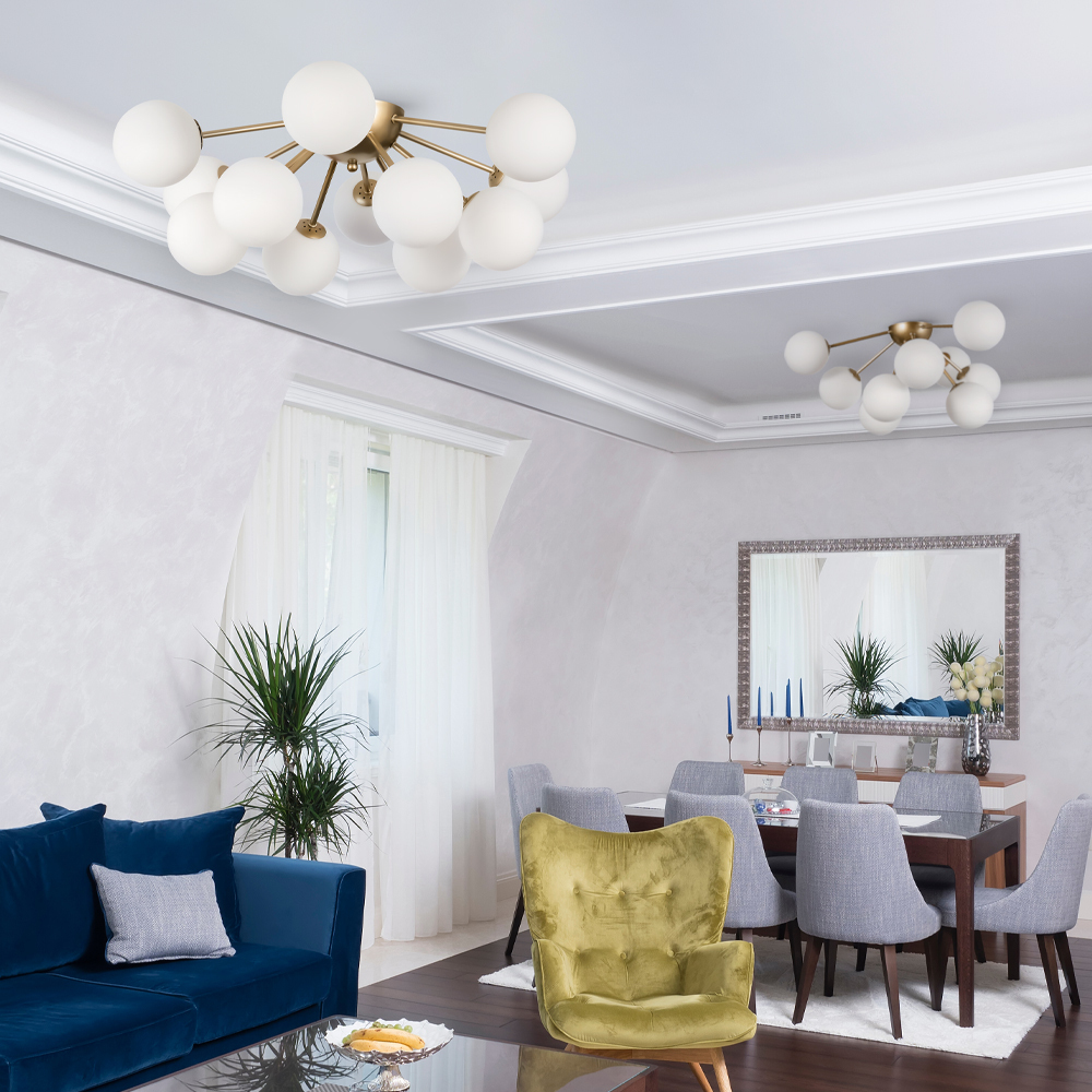 Картинка Потолочная люстра Freya Alexis FR5120CL-12G