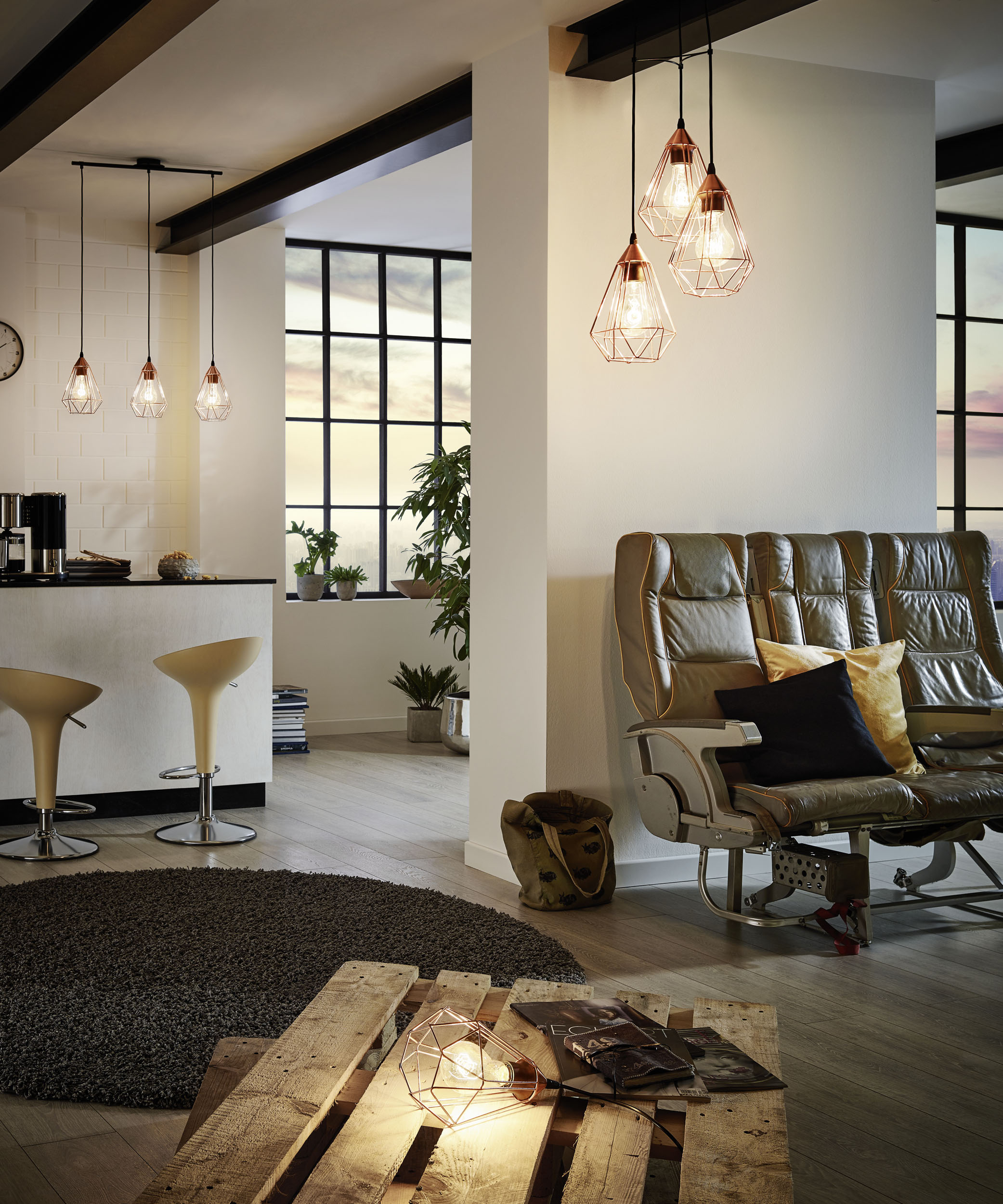 Картинка Подвесной светильник Eglo Tarbes 94195