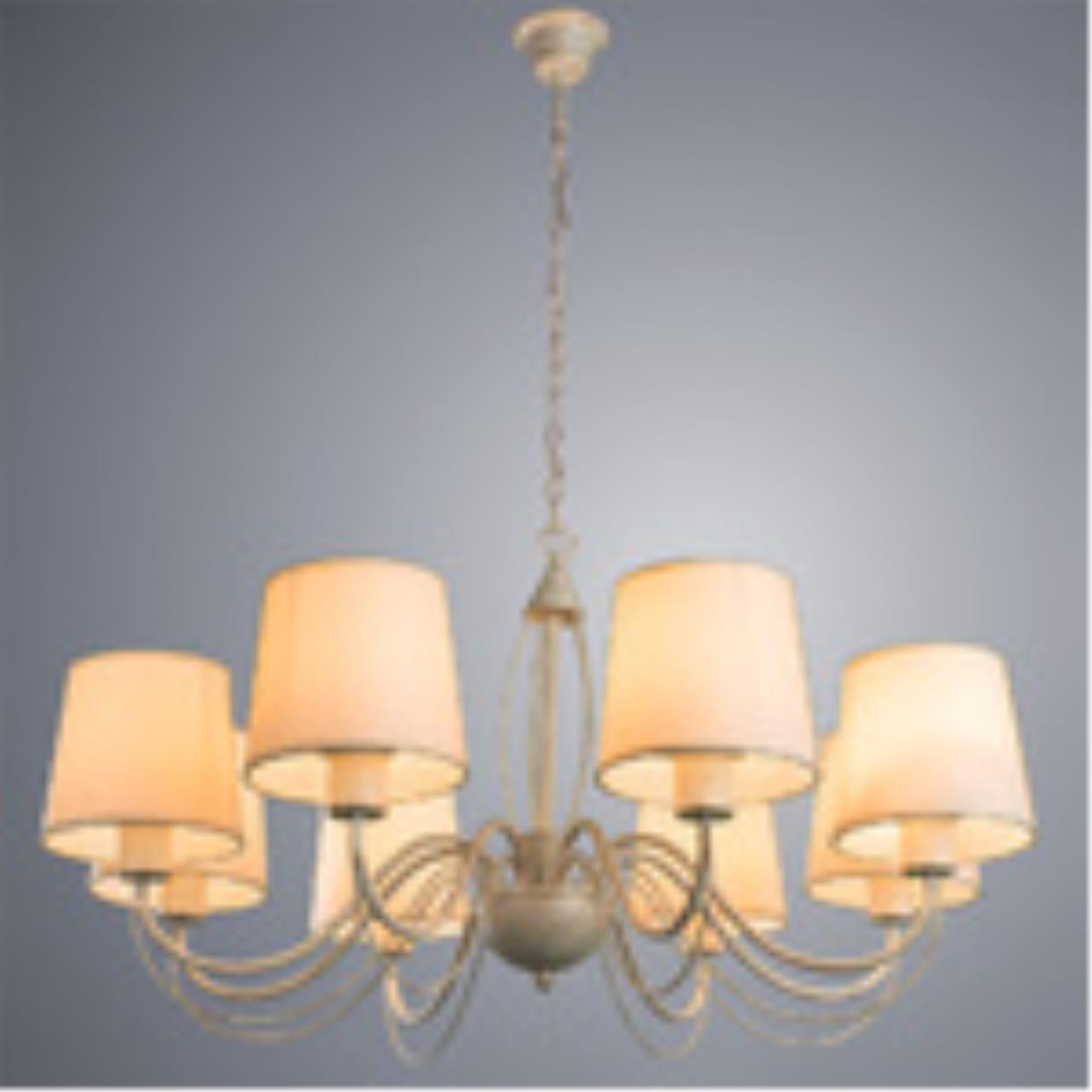 Картинка Подвесная люстра Arte Lamp Orlean A9310LM-8WG