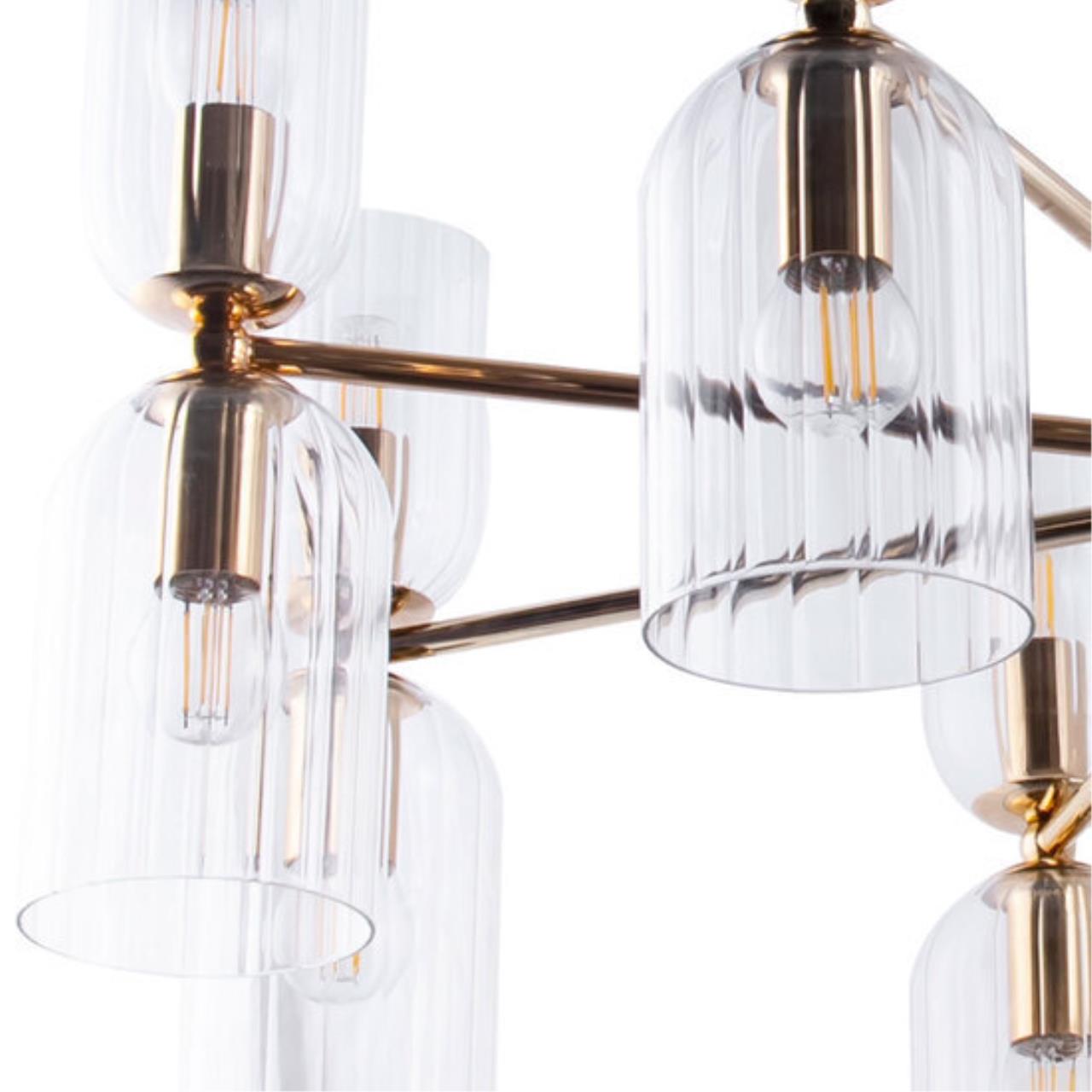Картинка Подвесная люстра Arte Lamp CHARM A1623LM-16GO