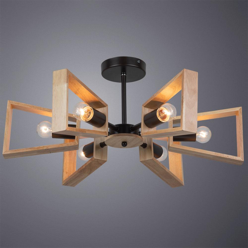 Картинка Потолочный светильник Arte Lamp Brussels A8030PL-6BK