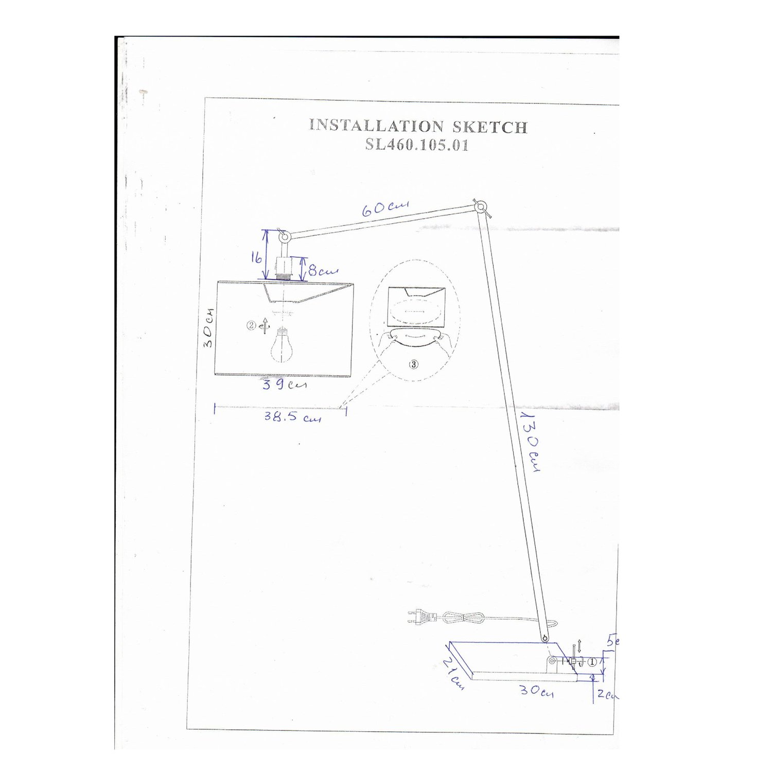 Картинка Торшер ST Luce Marcia SL460.105.01