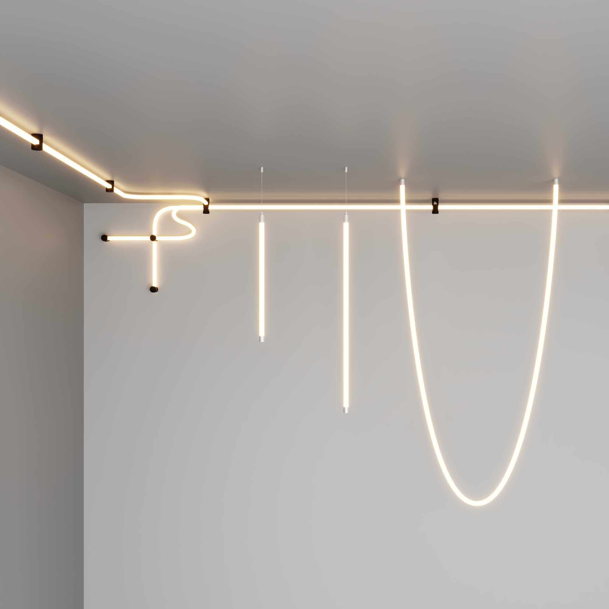Картинка Комплектующие для гибкого неона Led Strip 201148