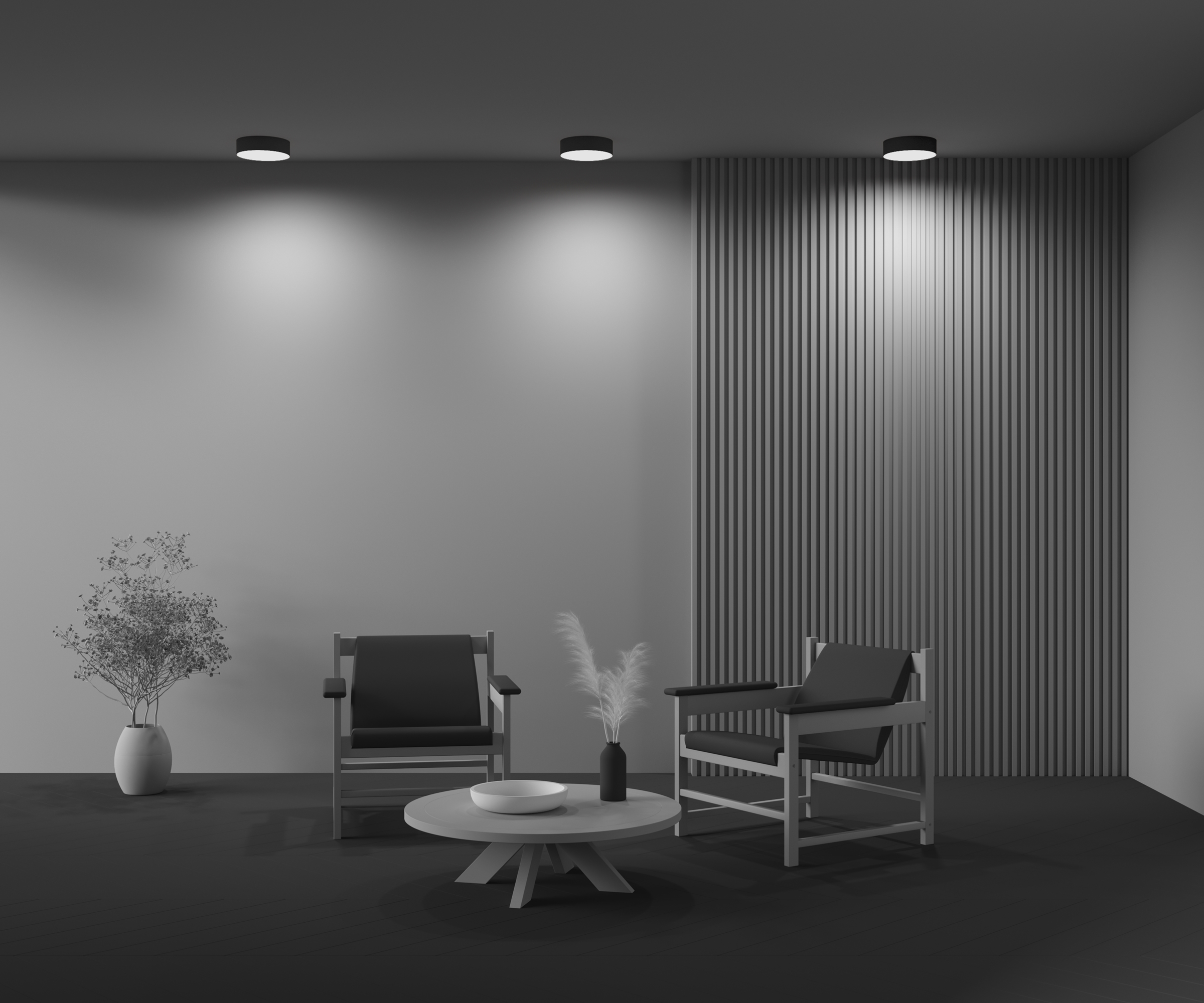 Картинка Потолочный светильник Technical C032CL-24W4K-RD-B