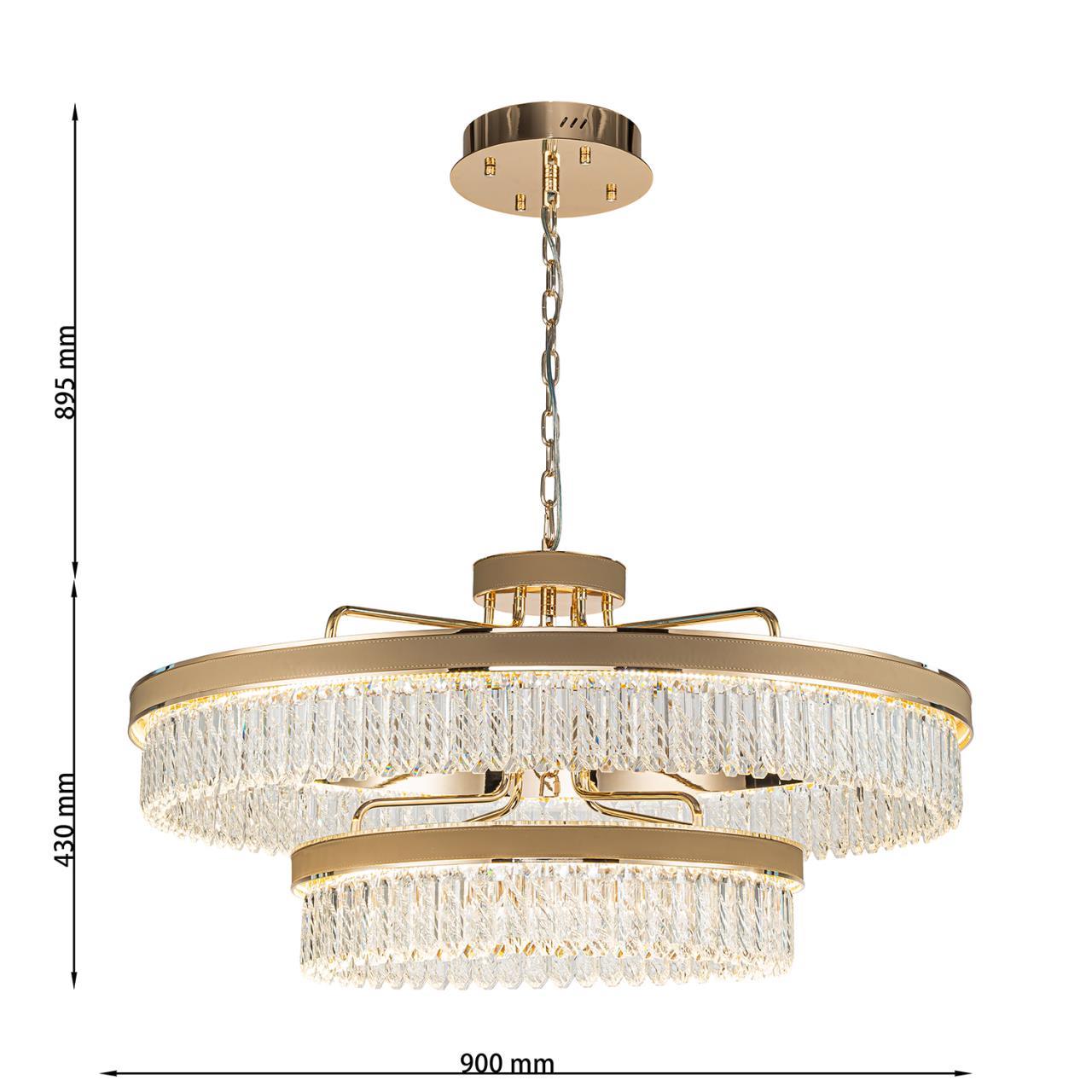 Картинка Подвесная люстра Visconte 4304-10P