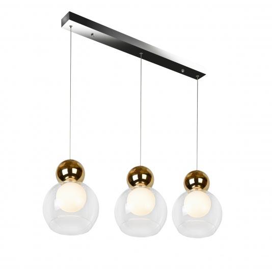 Картинка Подвесной светодиодный светильник iLedex Blossom C4476-3L GL