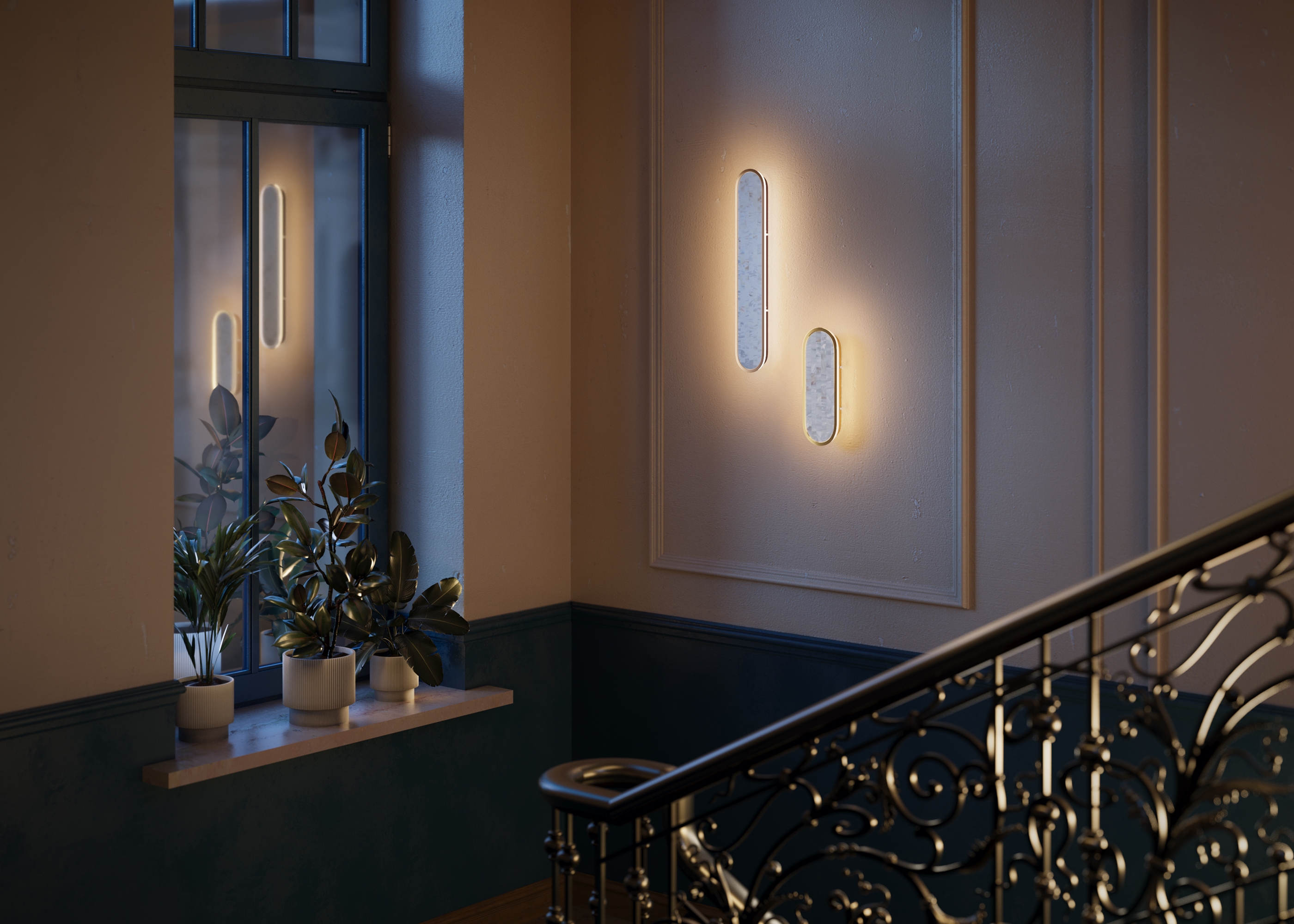 Картинка Настенный светильник (бра) Maytoni MOD429WL-L30BSK