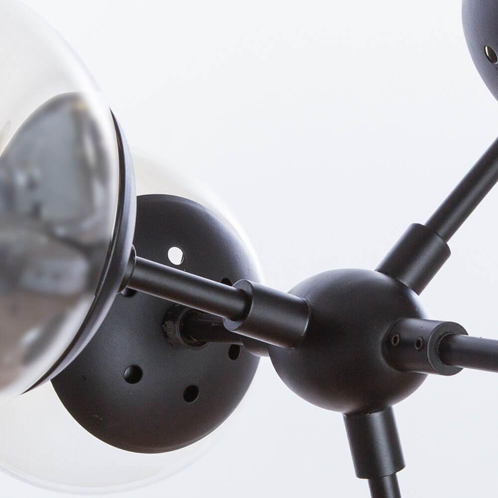 Картинка Подвесная люстра Arte Lamp BOLLA A1664SP-12BK