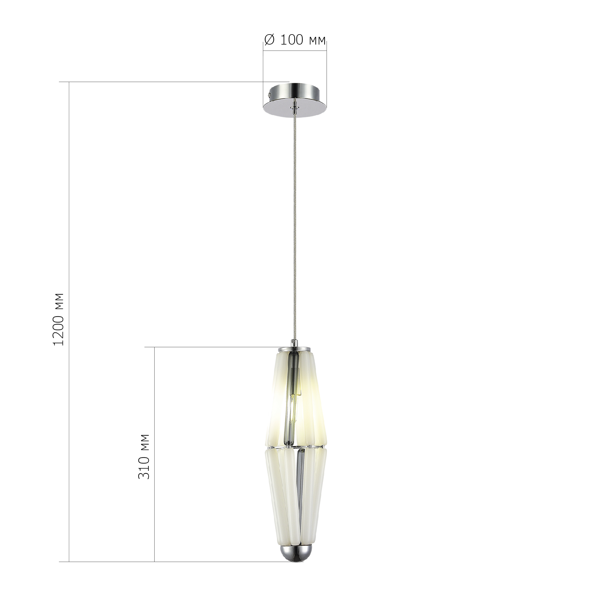 Картинка SL1242.153.01 Светильник подвесной ST-Luce CIARA