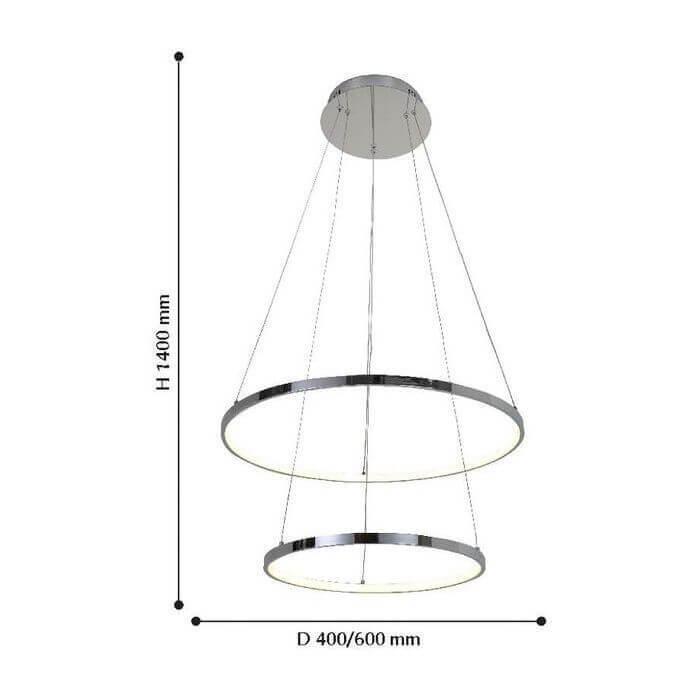 Картинка Подвесной светодиодный светильник Favourite Giro 2314-10P
