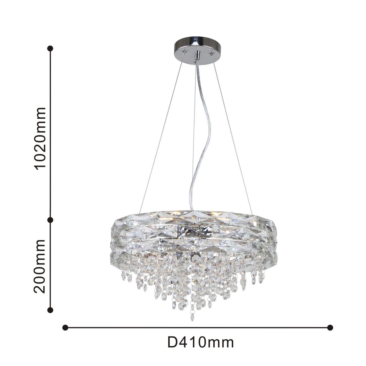 Картинка Подвесная люстра Icicle 4250-6P