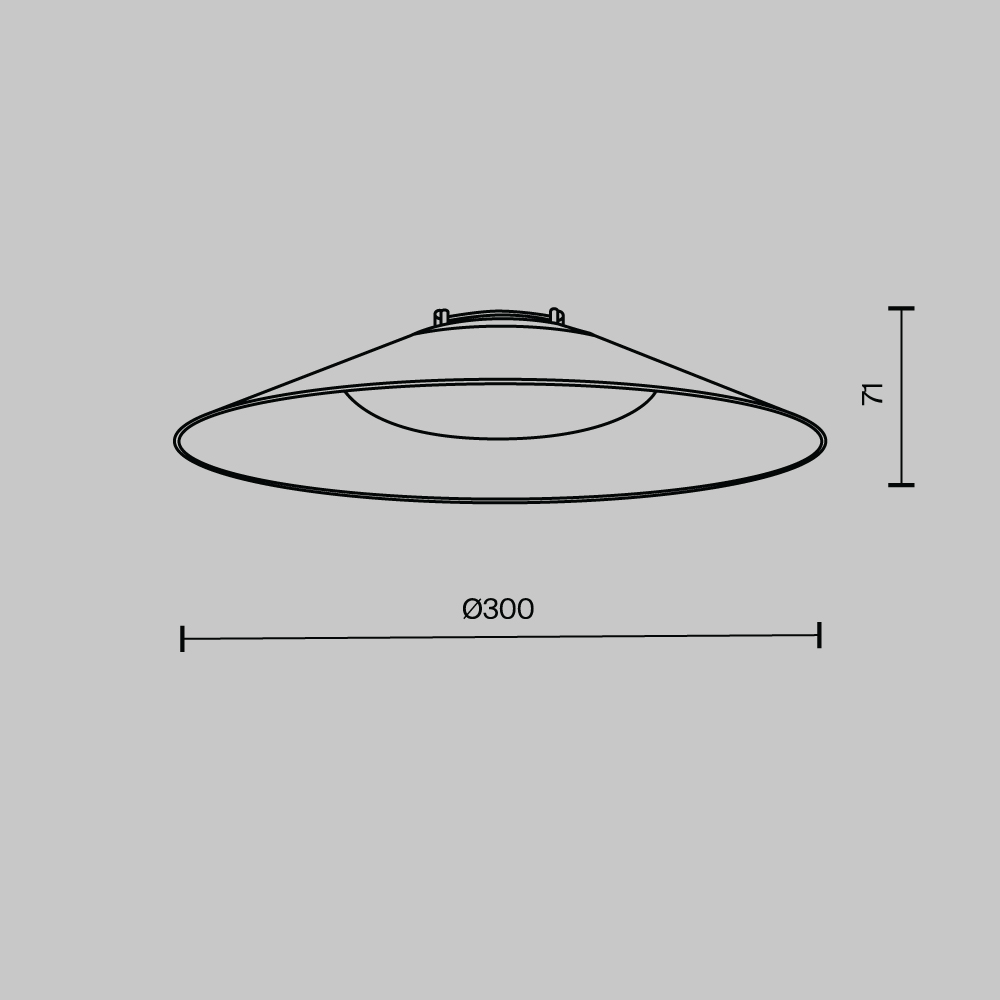 Картинка Подвесной светильник Technical TR127B-12W3K-W