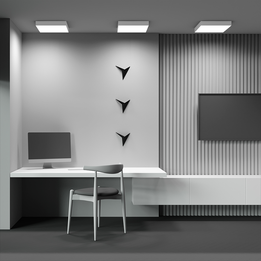 Картинка Потолочный светильник Technical C032CL-45W3K-SQ-W