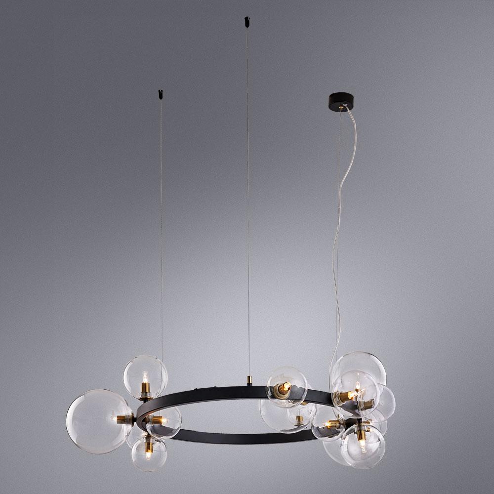 Картинка Подвесная люстра Arte Lamp Vincent A7790SP-15BK