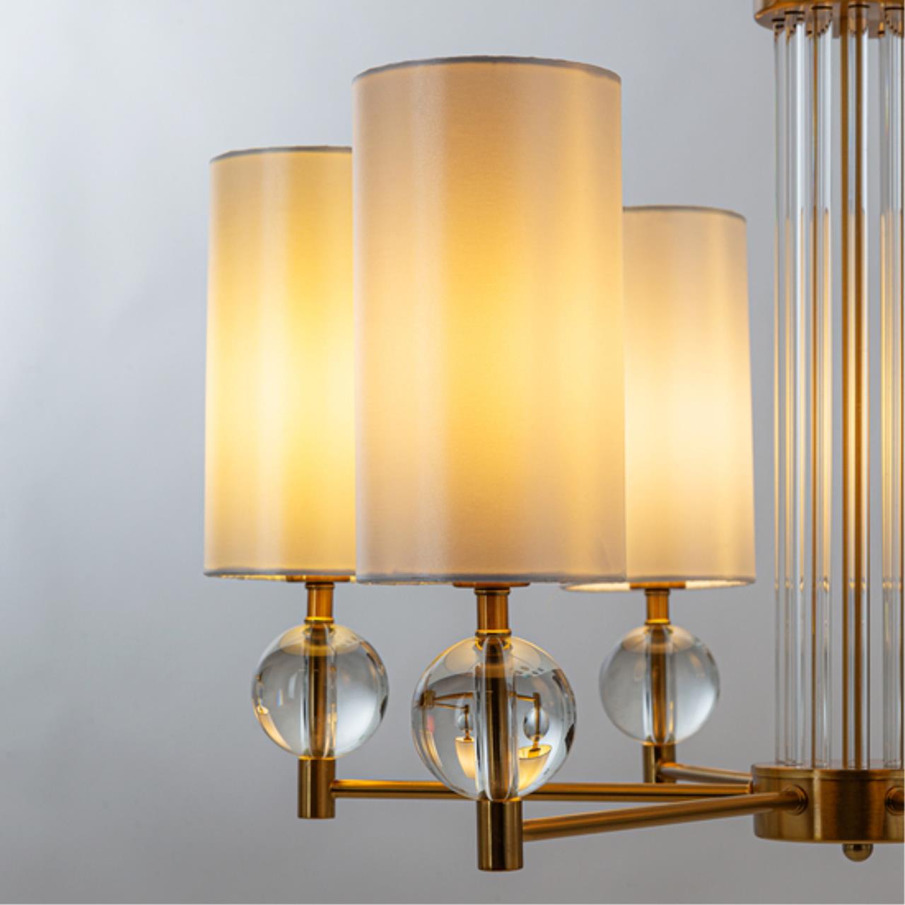Картинка Подвесная люстра Arte Lamp MATAR A4027LM-6PB