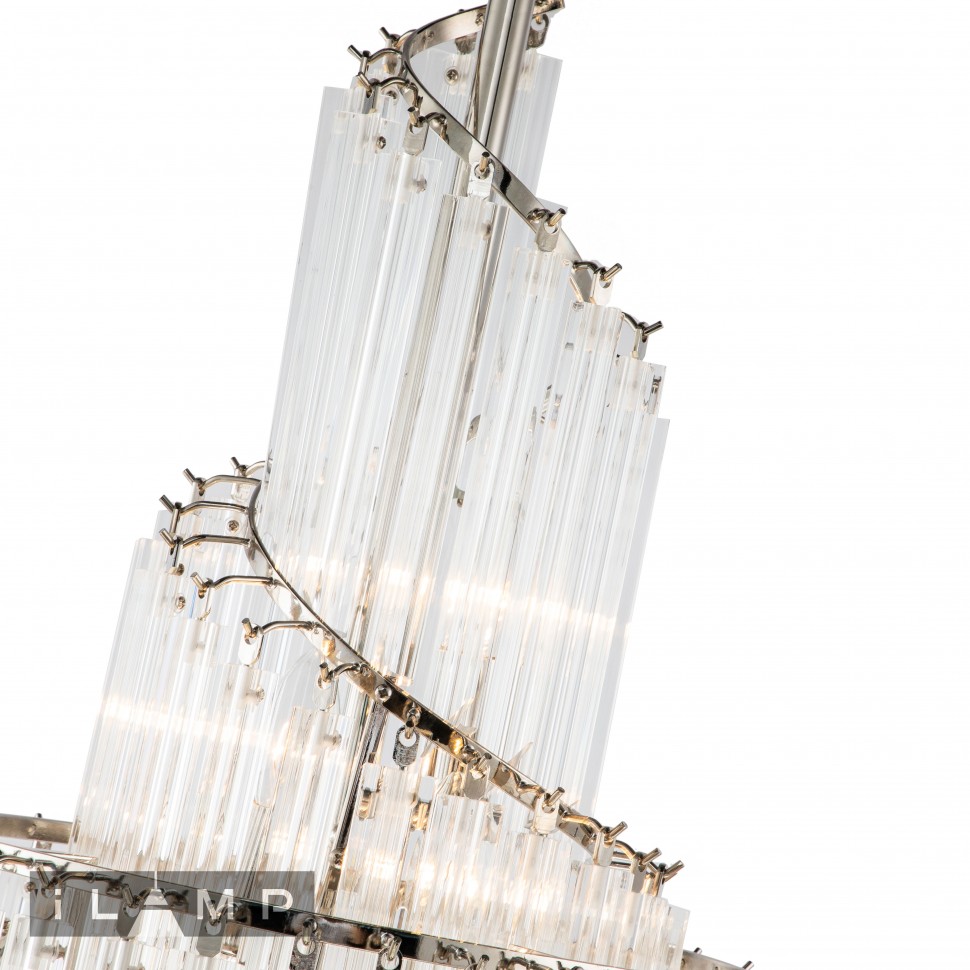 Картинка Подвесная люстра iLamp Manhattan 051D-11 Nickel