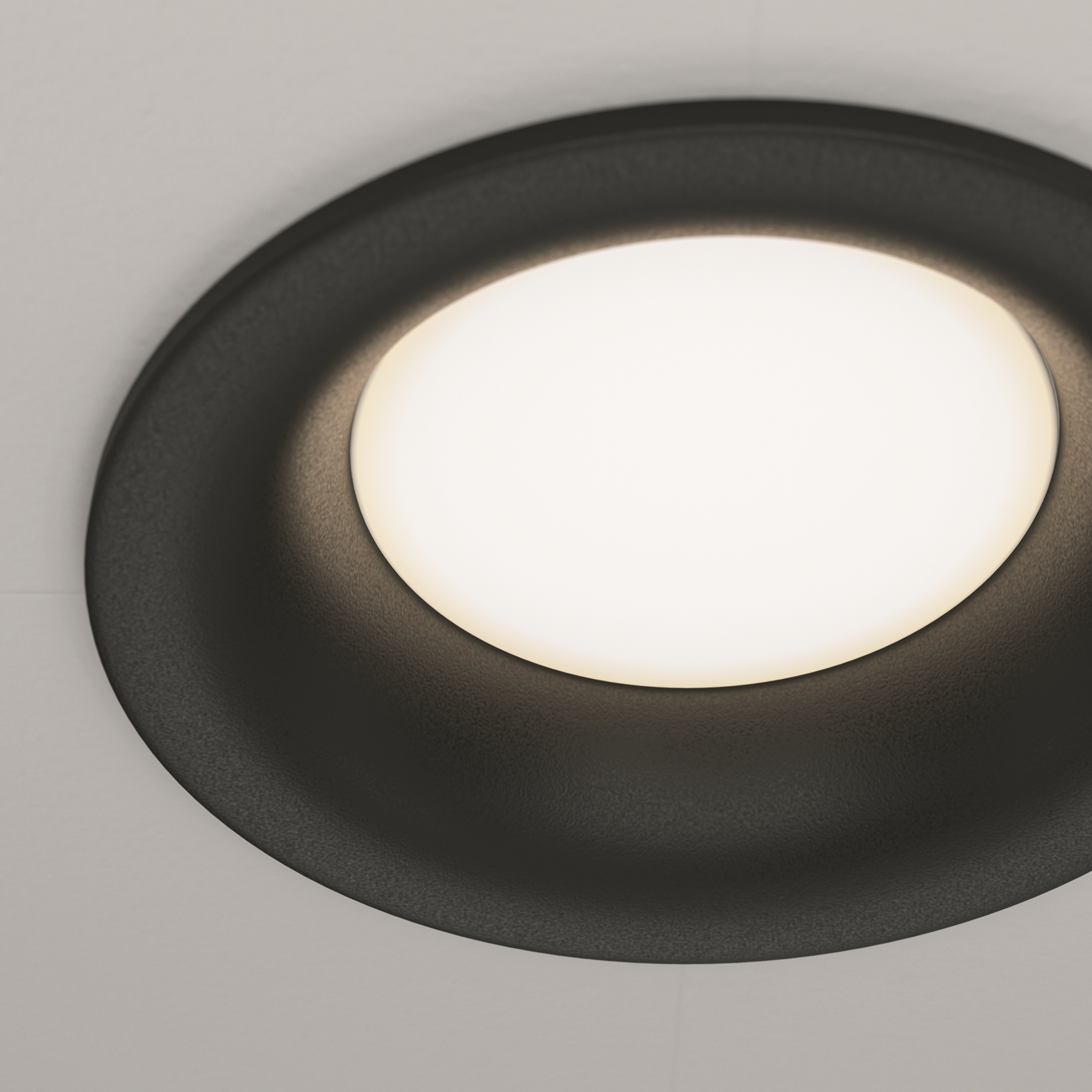 Картинка Встраиваемый светильник Maytoni Slim DL027-2-01B