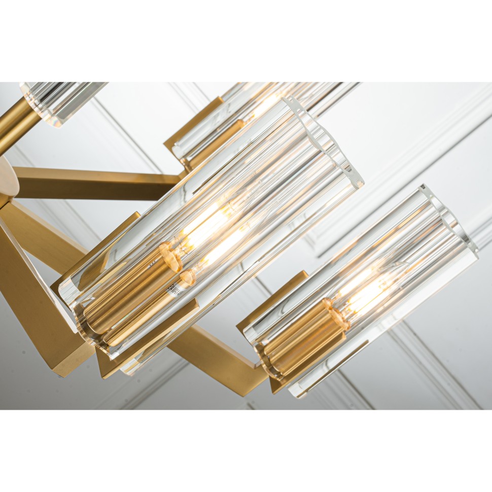 Картинка Подвесная люстра Belfast Malone 6035-6 BR CL