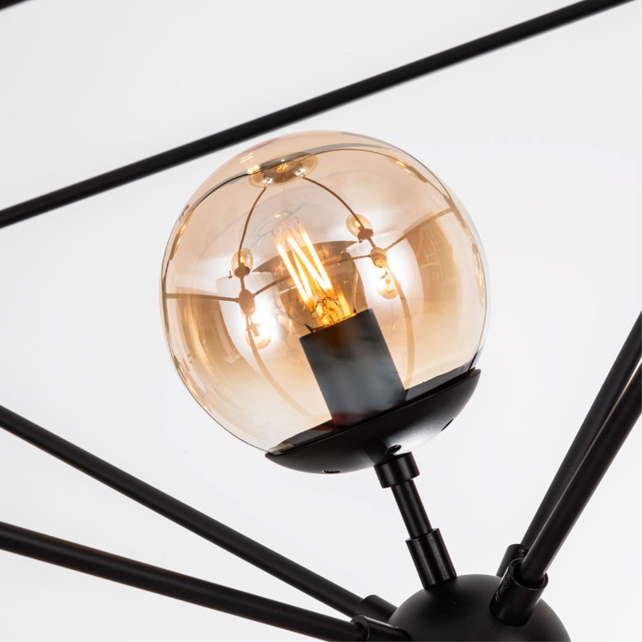Картинка Подвесной светильник Arte Lamp Bolla A1664SP-15BK