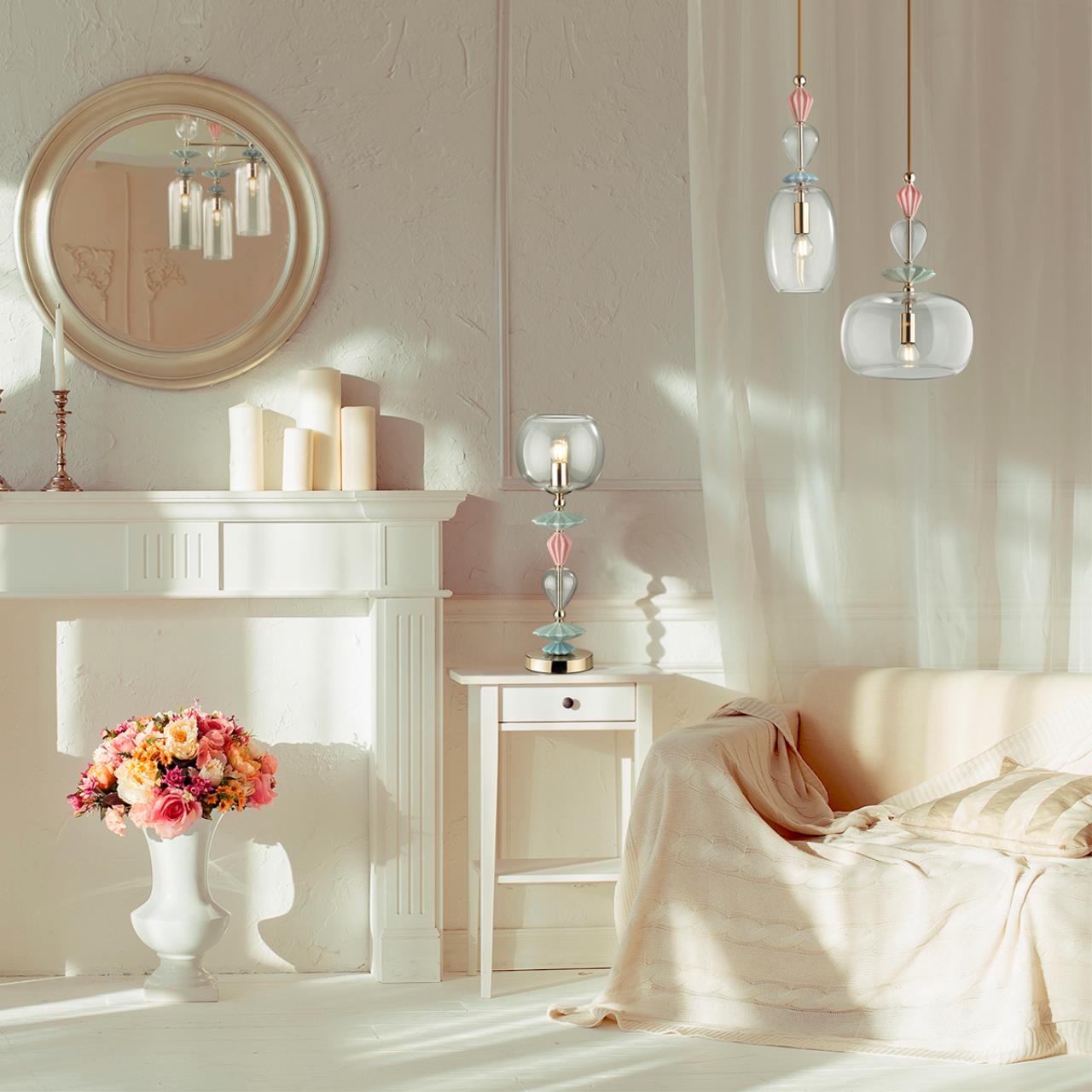 Картинка Подвесной светильник Odeon Light Classic Bizet 4855/1A