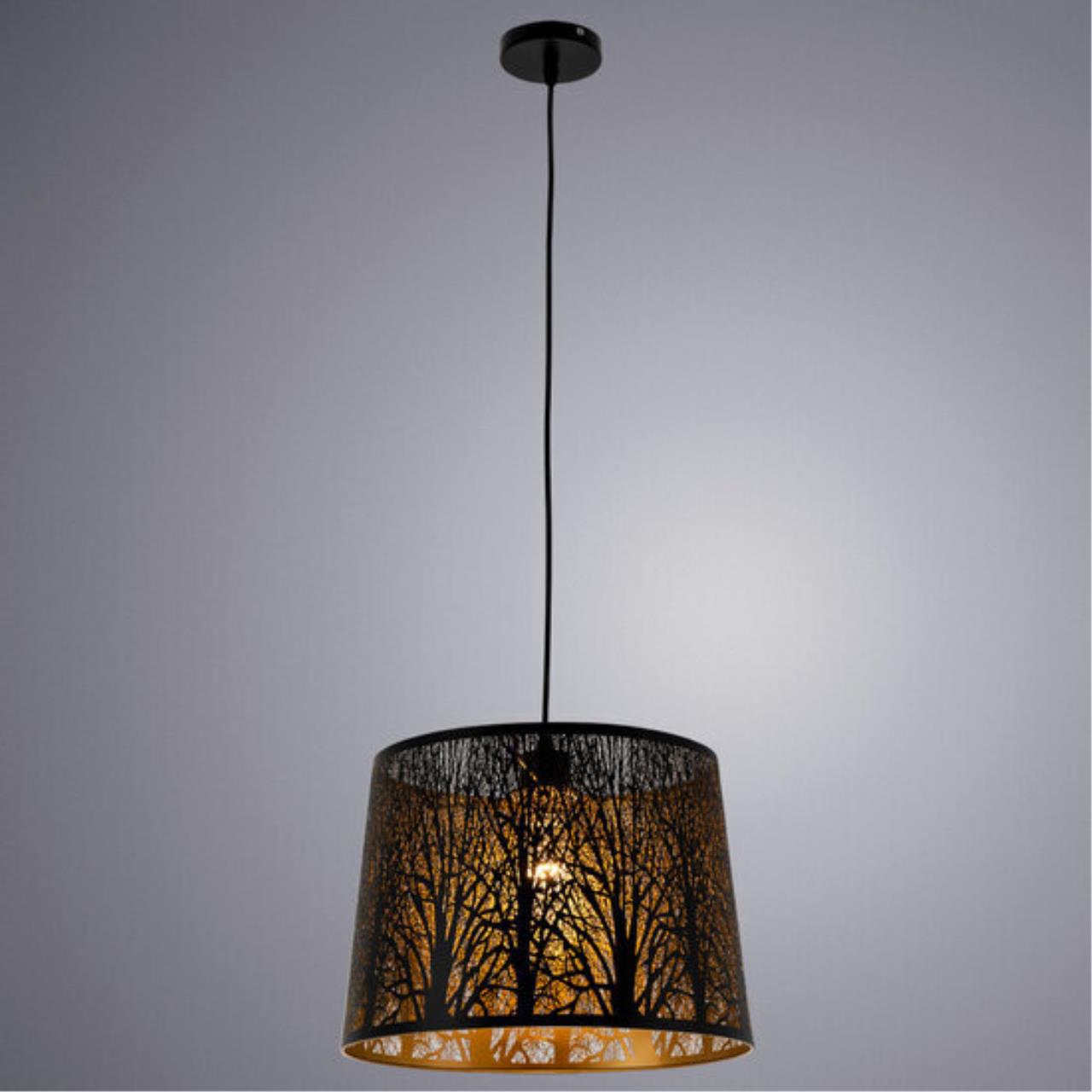 Картинка Подвесной светильник Arte Lamp Celesta A2769SP-1BK