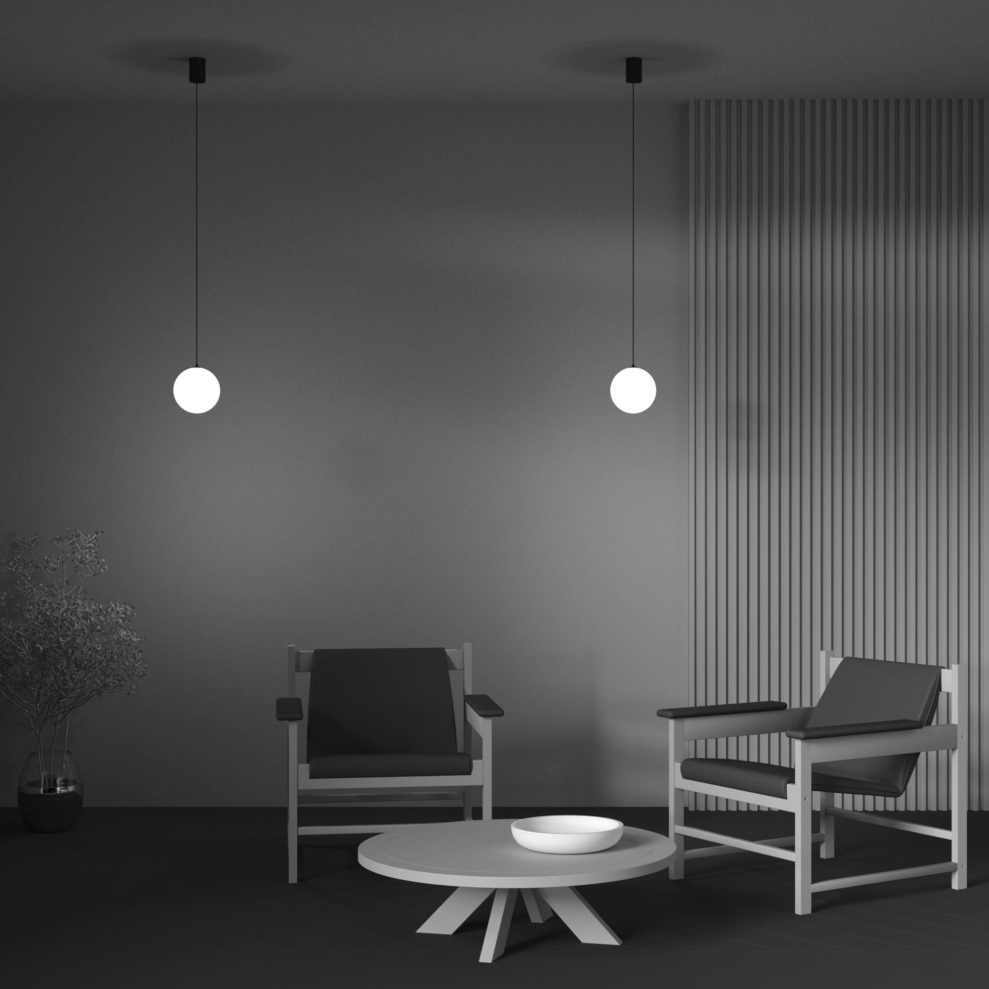 Картинка Подвесной светильник Technical P039PL-5W3K-10-B