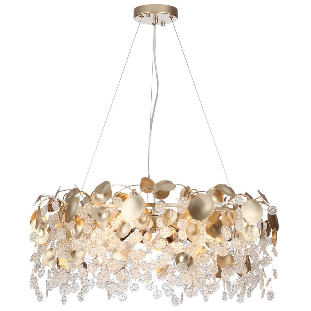 Картинка 5104/10 CLASSIC Odeon Light Люстра COINS