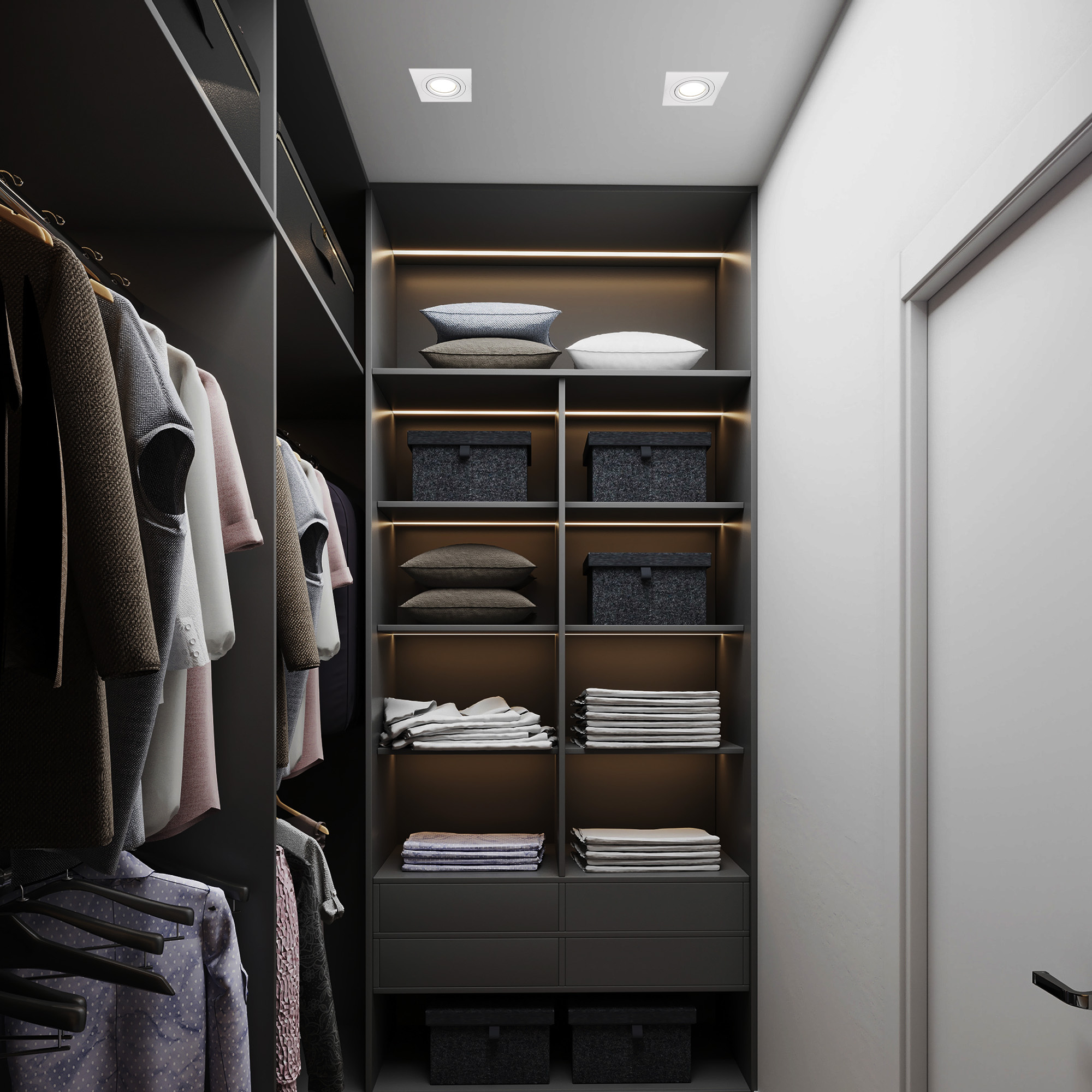 Картинка Встраиваемый светильник Maytoni Atom DL024-2-01W