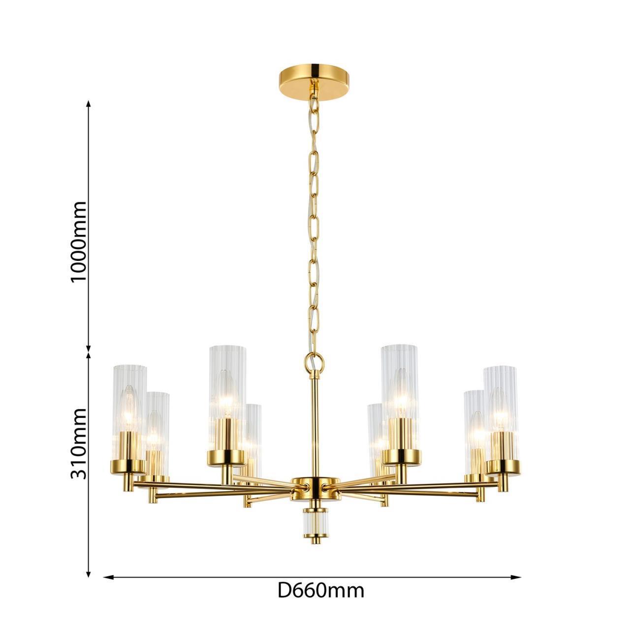 Картинка Подвесная люстра Favourite Aesthetic 2673-8P