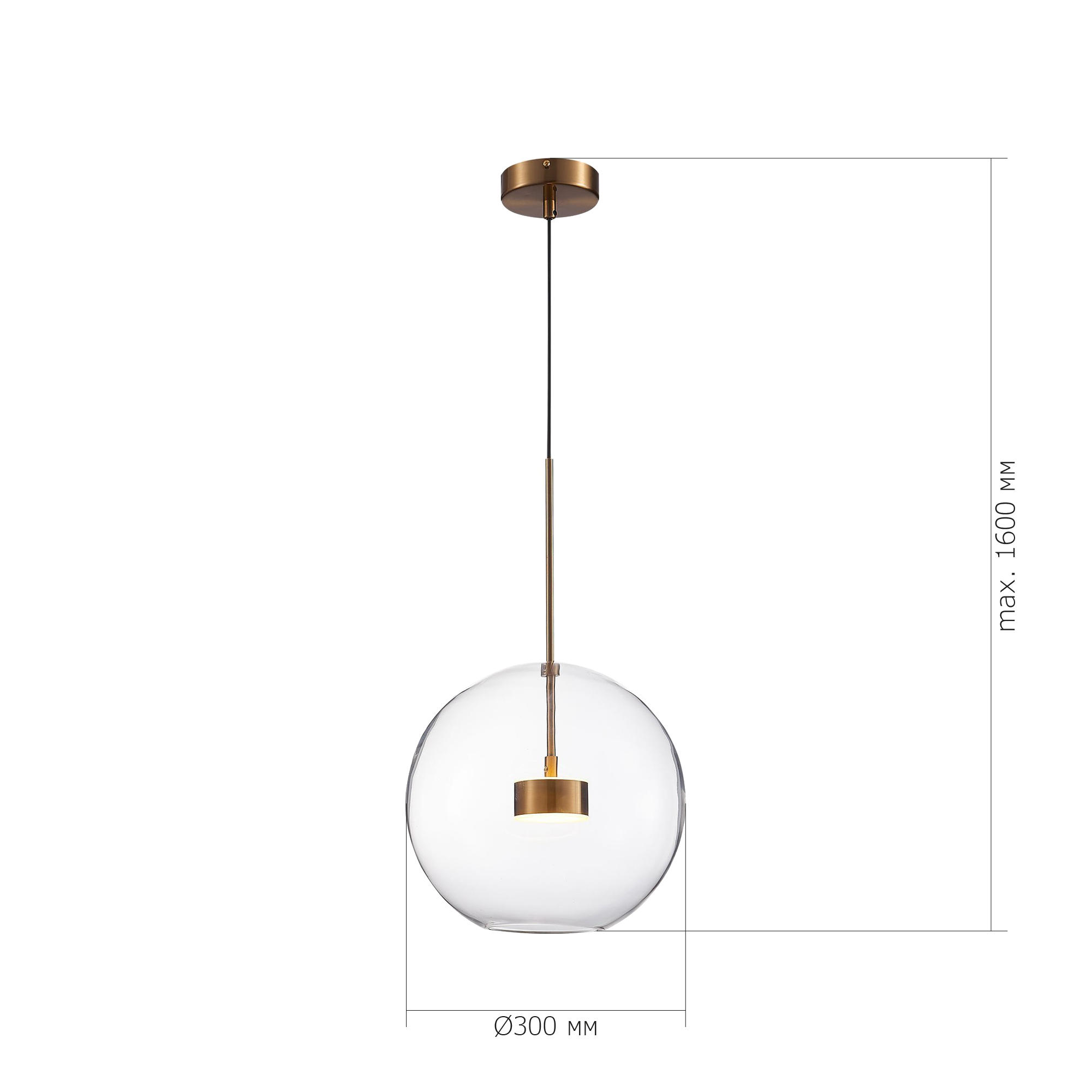 Картинка Подвесной светодиодный светильник ST Luce Bopone SL1133.223.01